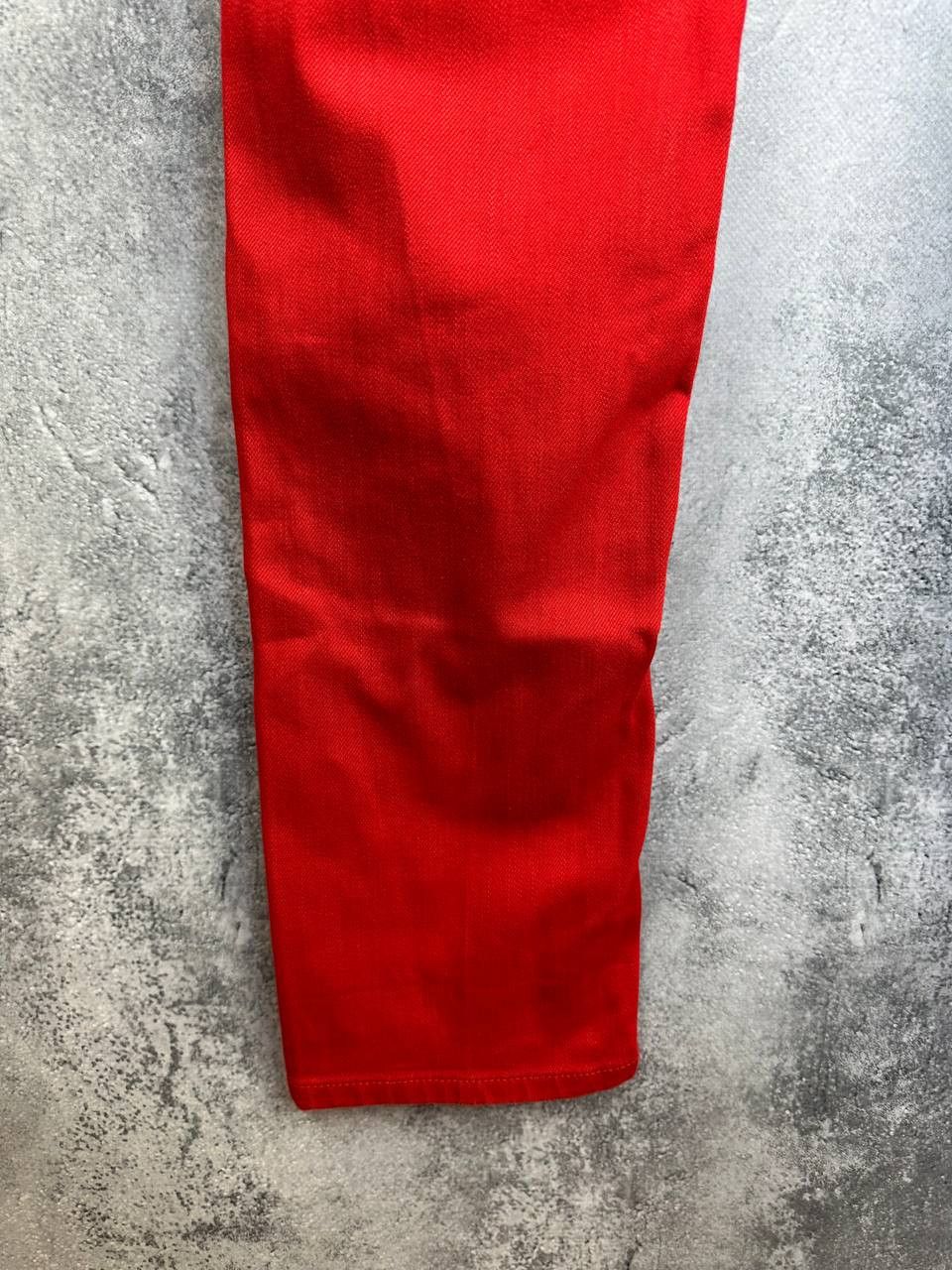 Diesel Black Gold Diesel Black Gold Type-241 Red Skinny Jeans Stretch Denim Size US 28 / EU 44 - 8 Thumbnail