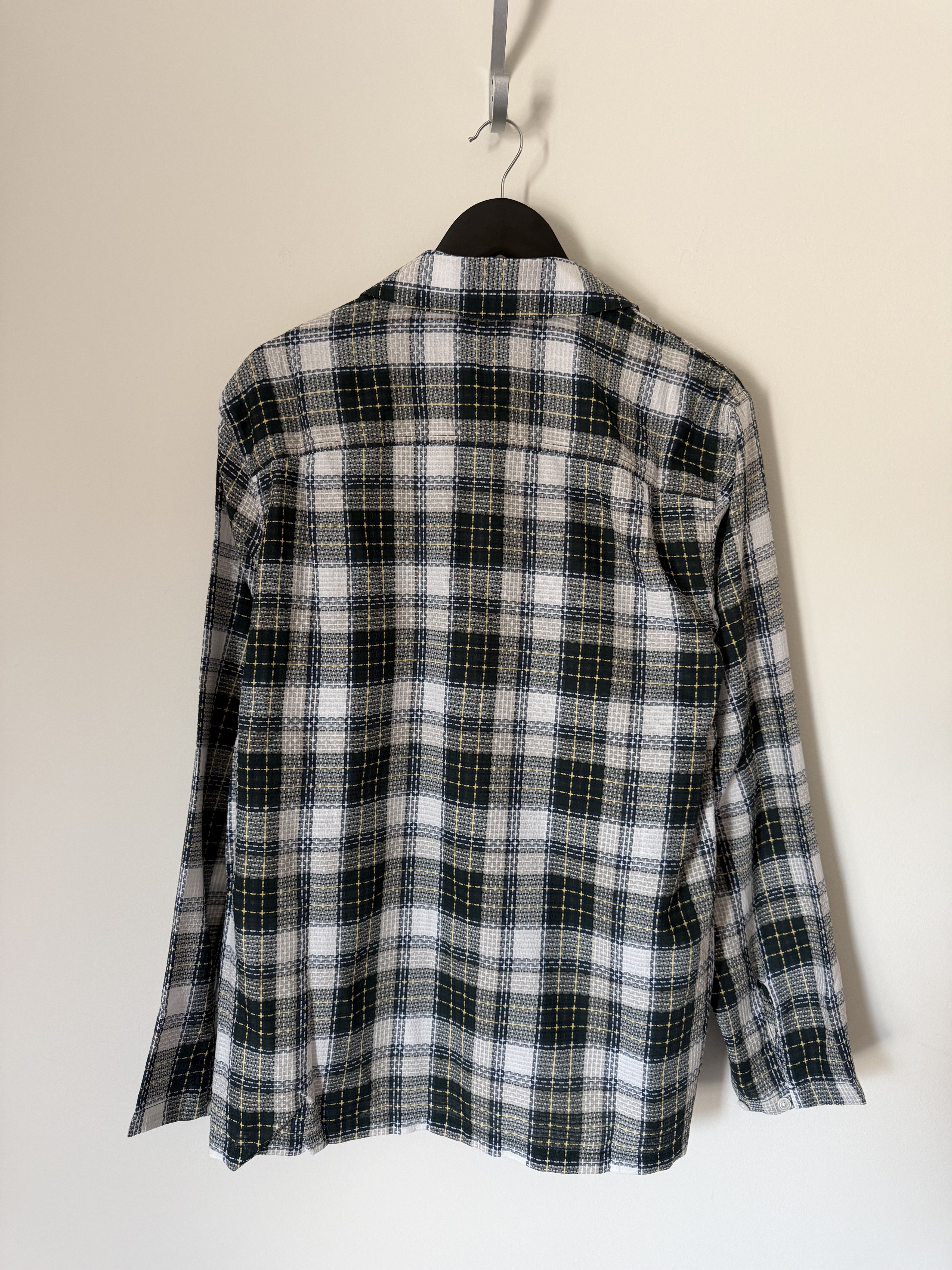 Aime Leon Dore Aime Leon Dore Leightweight Patterned Leisure Shirt Green Size US L / EU 52-54 / 3 - 5 Thumbnail