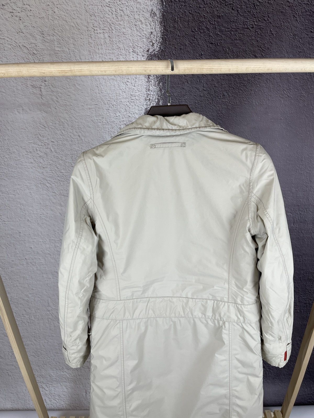 Prada × Vintage Prada red tab vintage nylon gore-tex coat jacket art. 280705 Size S / US 4 / IT 40 - 21 Thumbnail