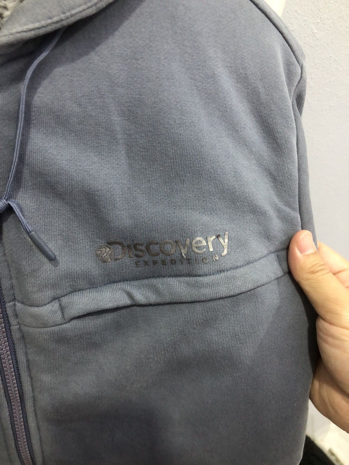 DISCOVERED × Japanese Brand × U.S. Expedition Discovery expedition grey hoodie with sherpa lining Size US M / EU 48-50 / 2 - 8 Thumbnail