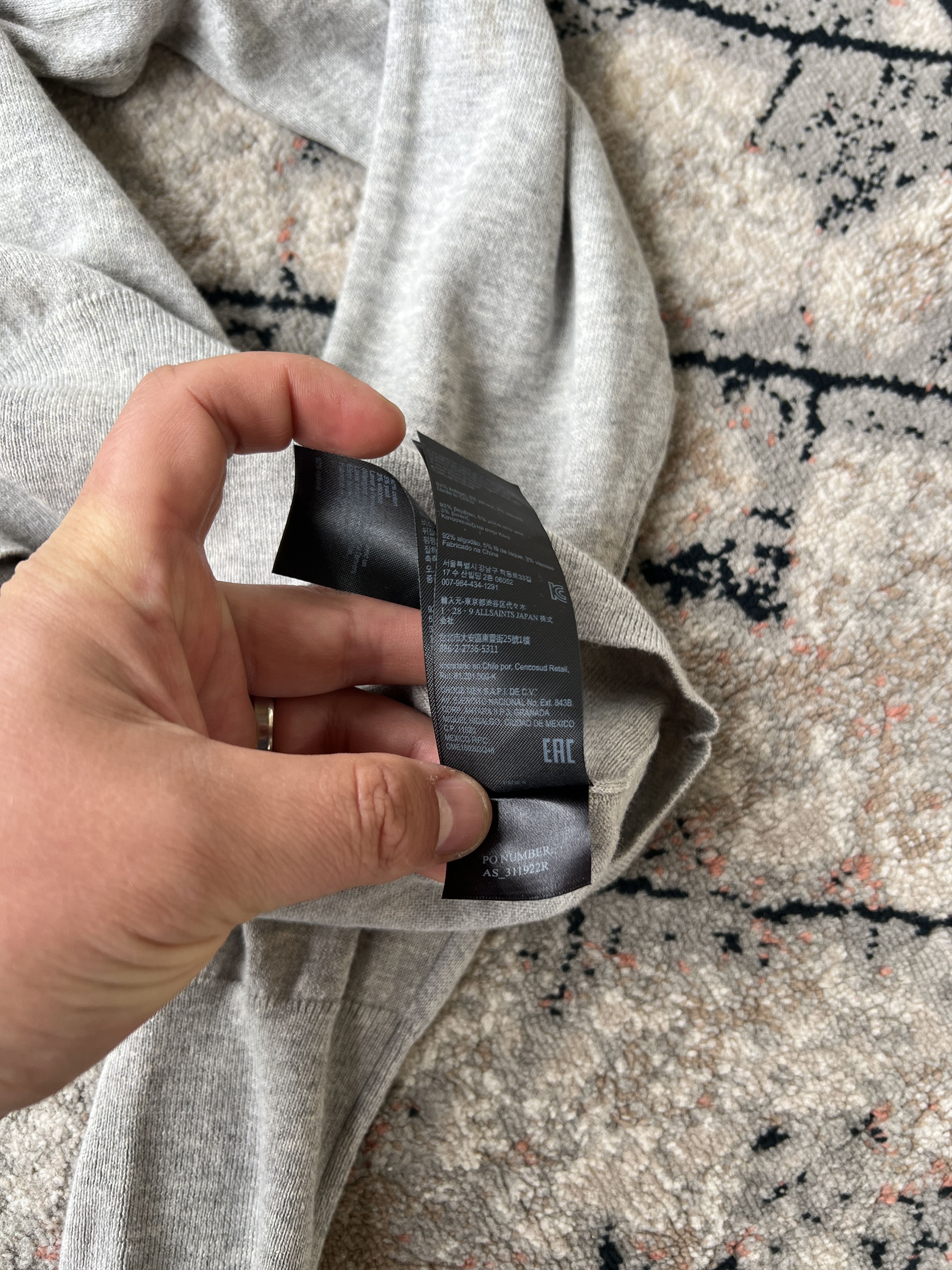 Allsaints Allsaints Long Sleeve Size US M / EU 48-50 / 2 - 7 Thumbnail