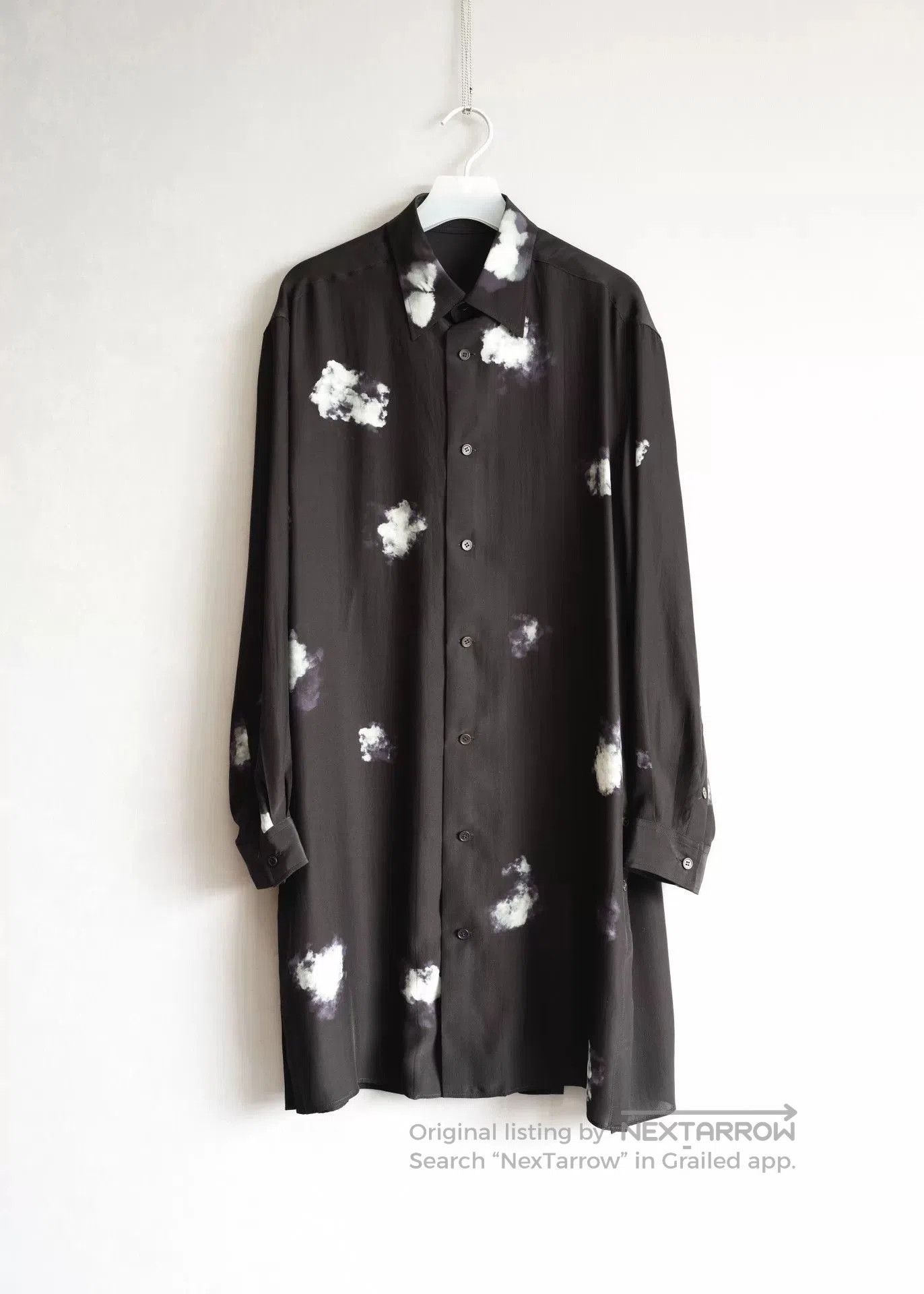 Yohji Yamamoto Yohji Yamamoto Cloud Silk Shirt. Size M / US 6-8 / IT 42-44 - 1 Thumbnail