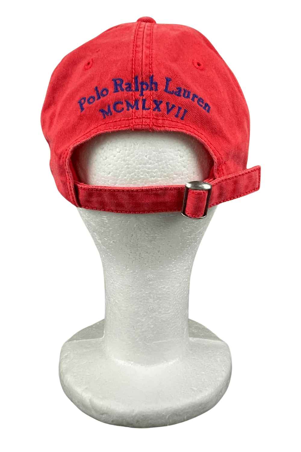 Polo Ralph Lauren POLO RALPH LAUREN 3-CAP — 2000s ARCHIVE — RED/ROYAL TWO-TONE Size ONE SIZE - 5 Thumbnail