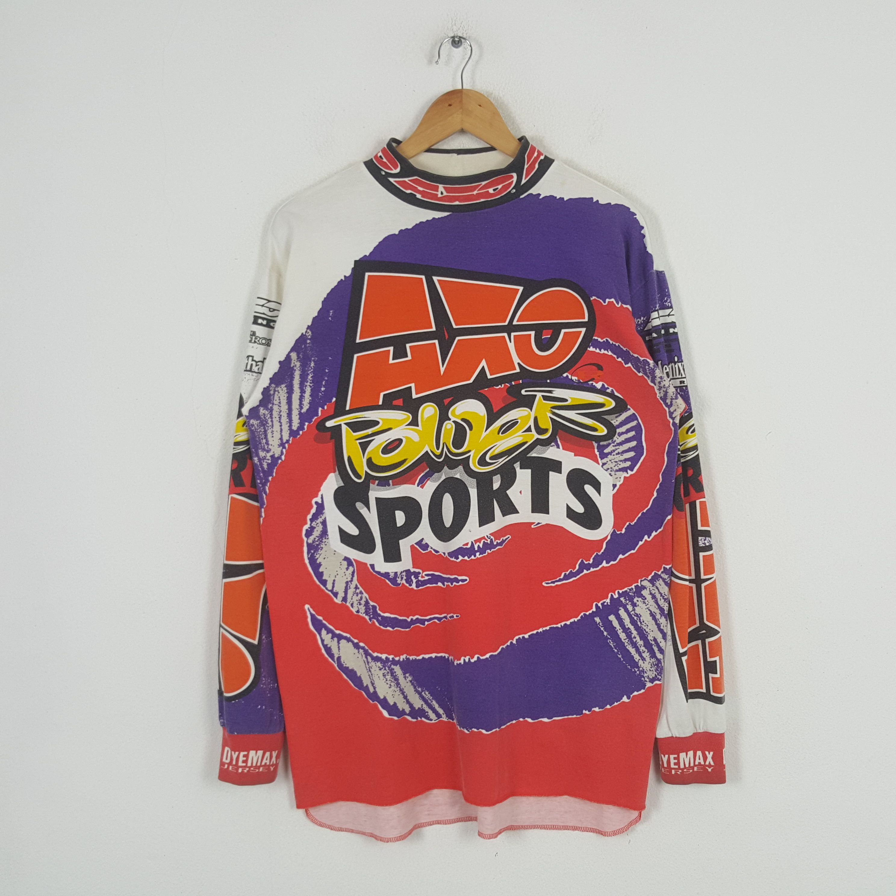 Vintage Vintage Axo Power Sports Motorsports Racing Tshirt C276N78 Size US L / EU 52-54 / 3 - 1 Thumbnail