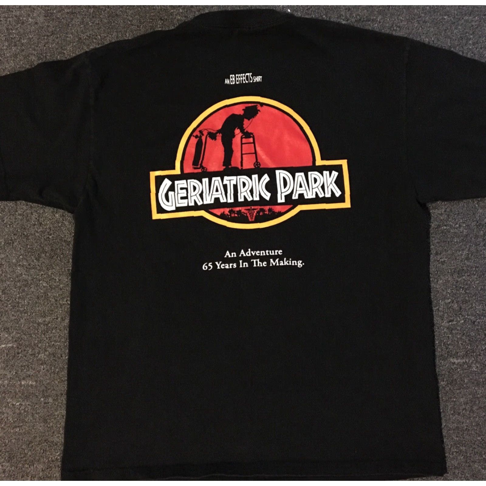 Vintage VINTAGE Geriatric Jurassic Park Parody Shirt L Oregon Humor Funny Dad Joke Grandpa Shirt Size US L / EU 52-54 / 3 - 2 Thumbnail