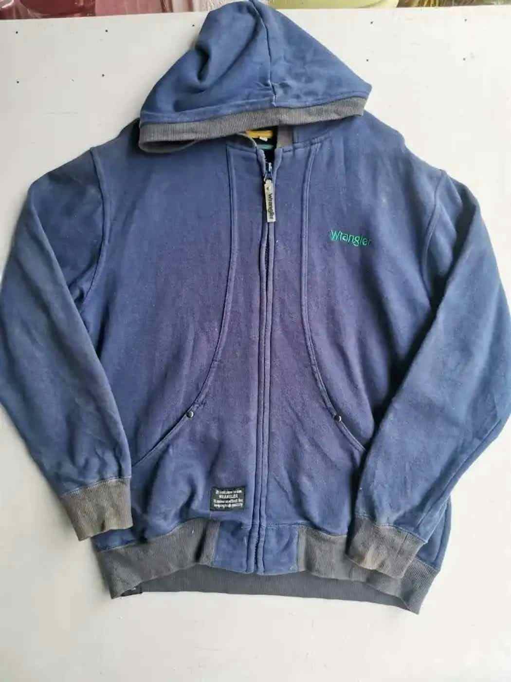 Vintage Vintage Wrangler Hoodie Size US L / EU 52-54 / 3 - 1 Thumbnail