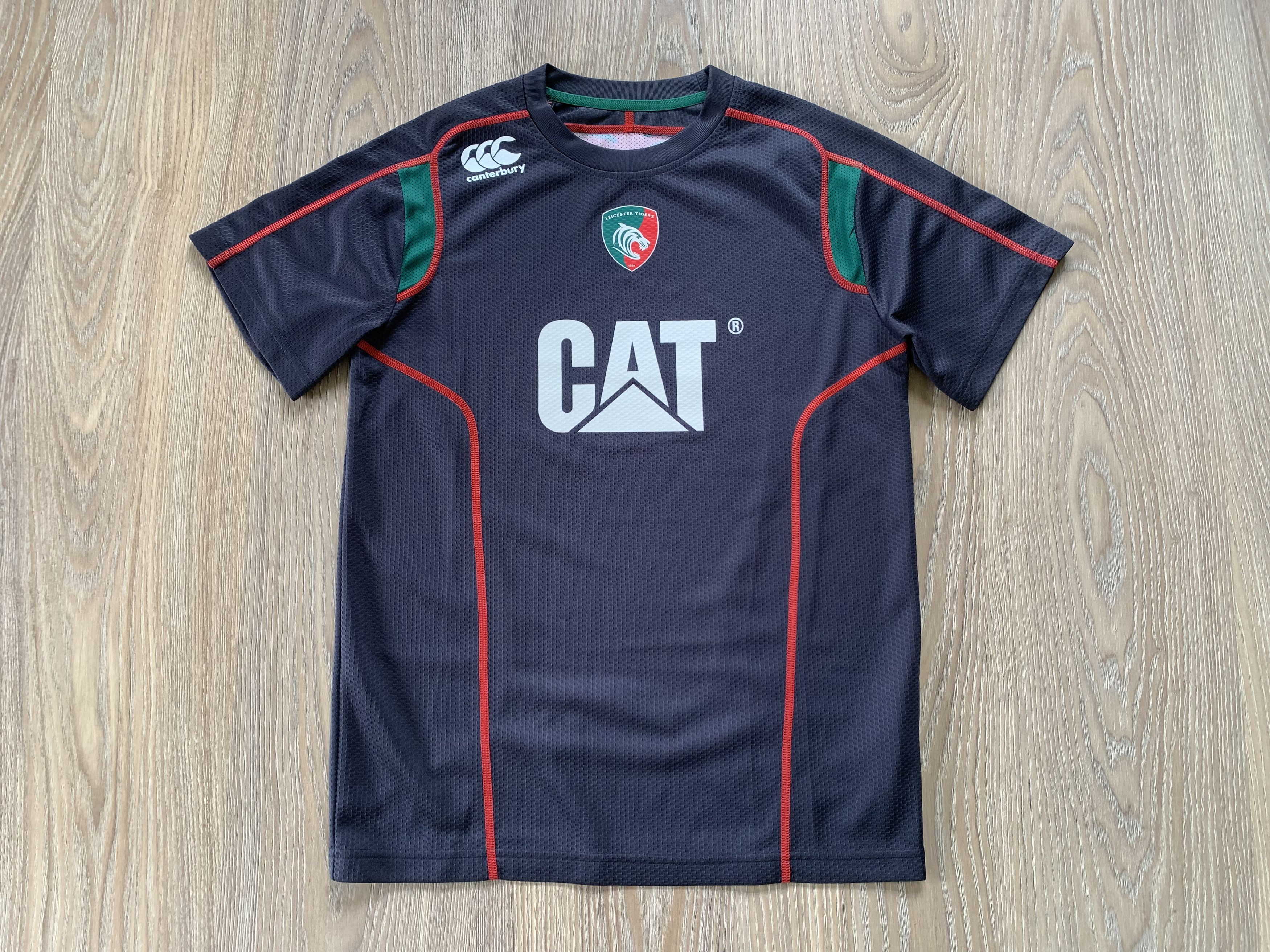 Canterbury of New Zealand Canterbury Leicester Tigers Training Rugby Youth Jersey Size US XXS / EU 40 - 3 Thumbnail