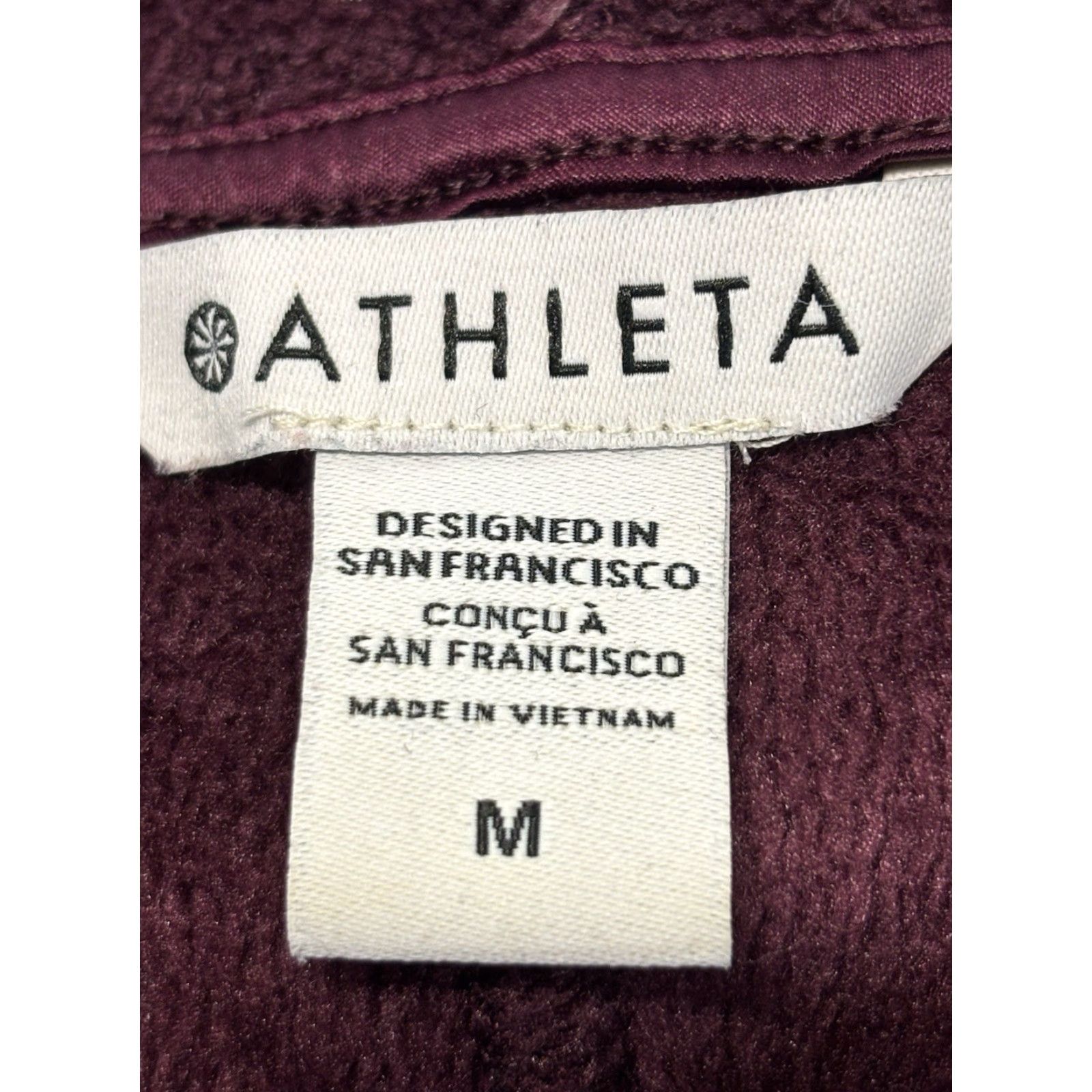 Athleta Athleta Cozy Karma Funnel Neck Oversized Sweatshirt Wine Burgundy Size M Women’s Size M / US 6-8 / IT 42-44 - 6 Thumbnail