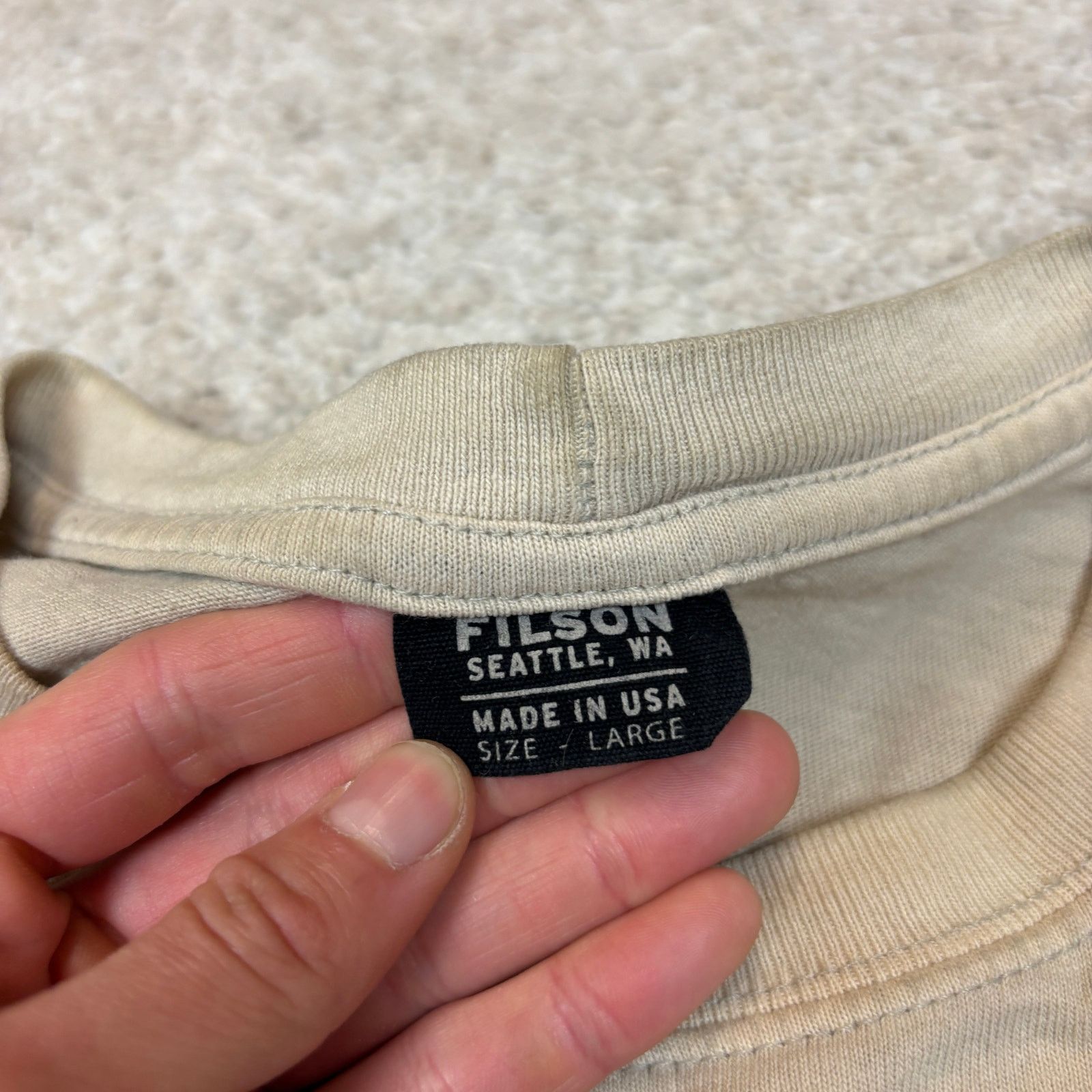 Filson CC Filson Faded Gradient T shirt Men's Large Hike Gorpcore Size US L / EU 52-54 / 3 - 4 Thumbnail