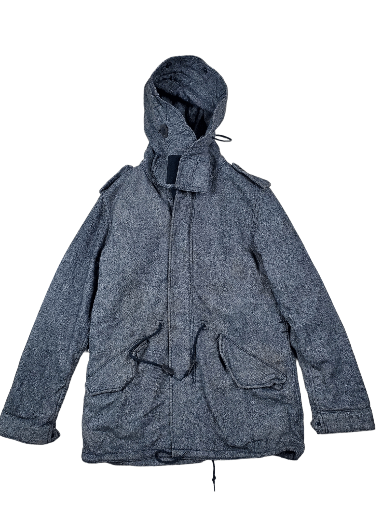 Alpha Industries × Vintage Vintage Wool Coat Jacket Alpha Industries Size US M / EU 48-50 / 2 - 1 Thumbnail