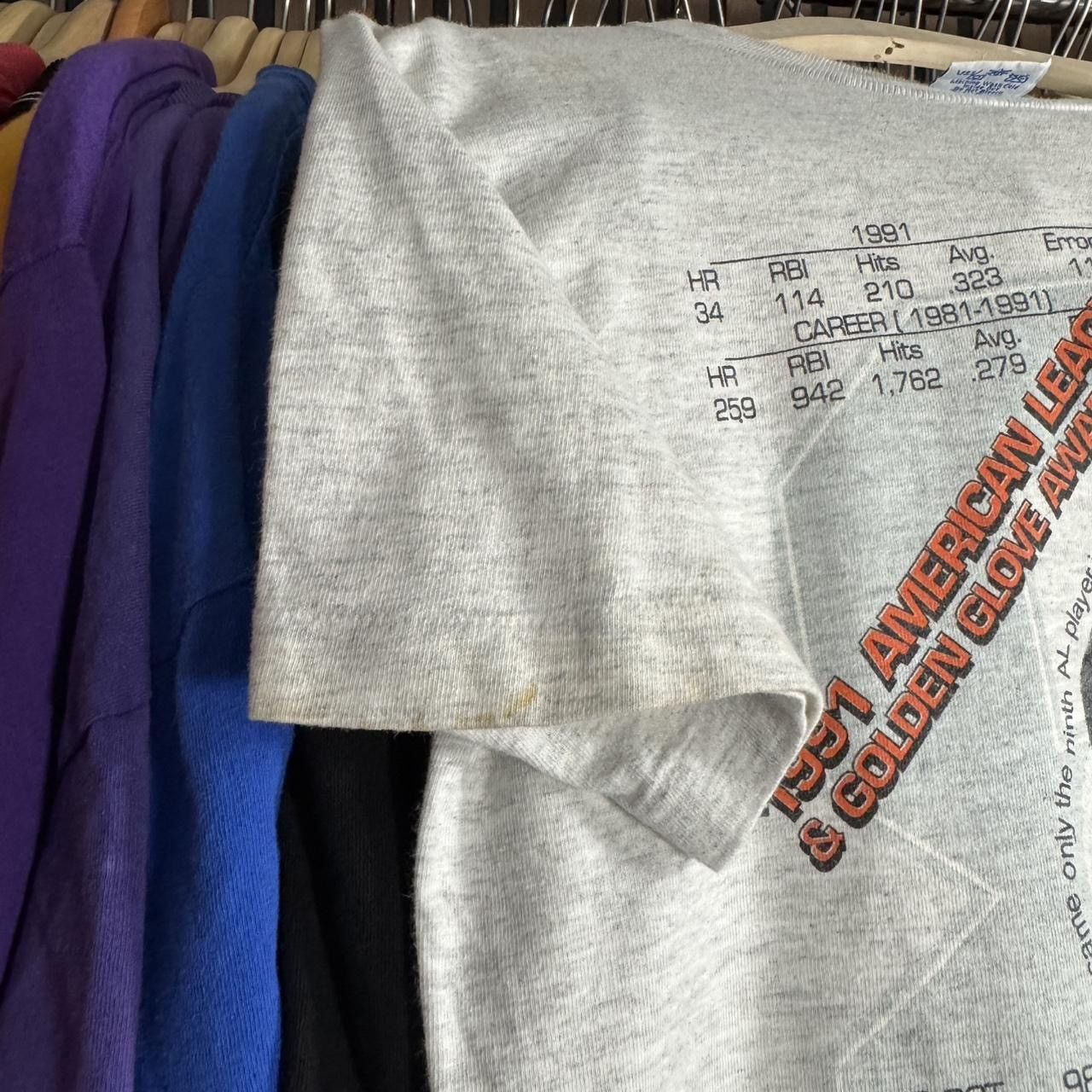 Salem Sportswear VTG 1991 Baltimore Orioles All-Star MVP Cal Ripken Jr. Tee Size US S / EU 44-46 / 1 - 7 Thumbnail