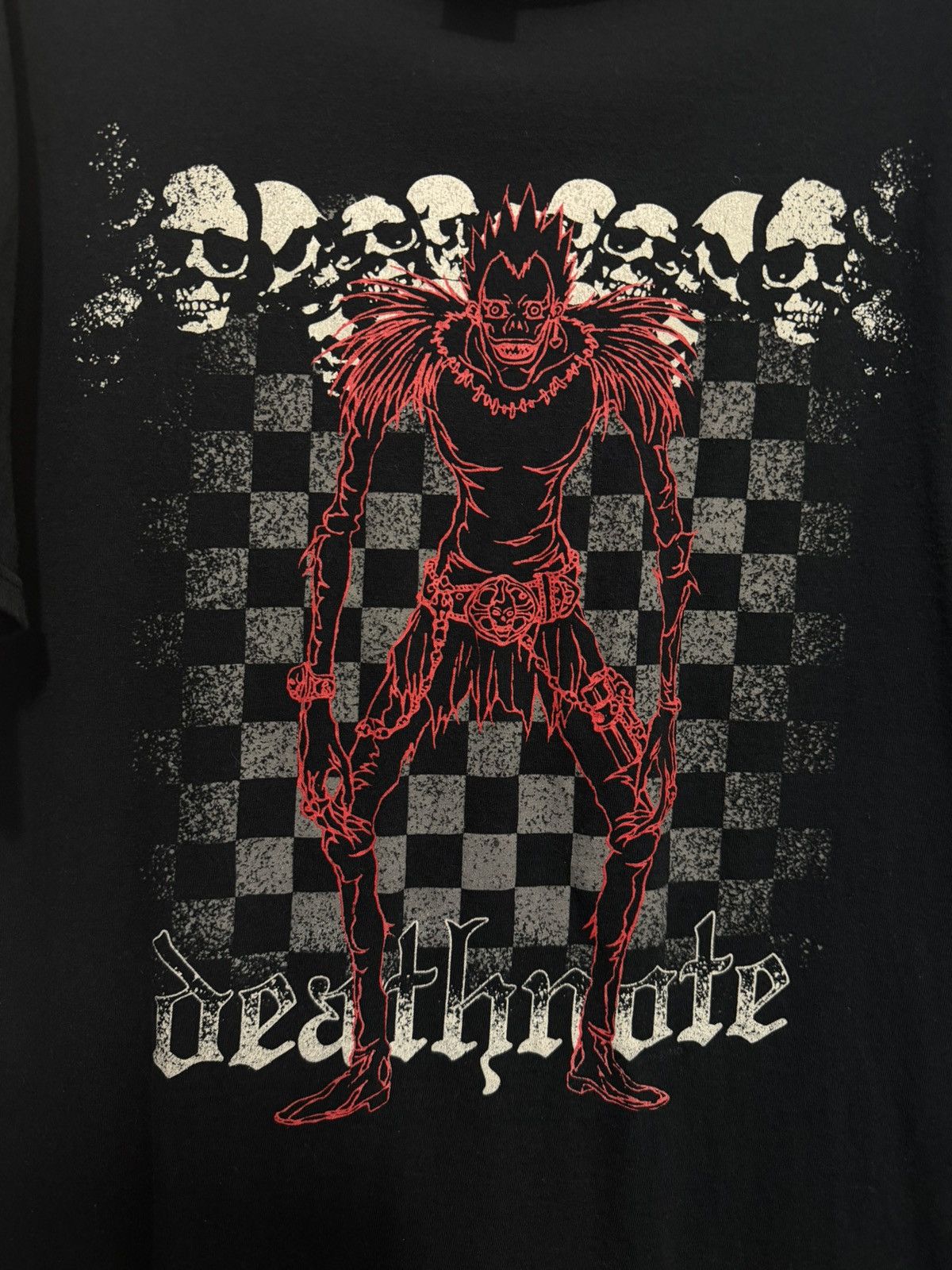 Anime DEATH NOTE RYUK VINTAGE SHIRT Size US M / EU 48-50 / 2 - 2 Thumbnail