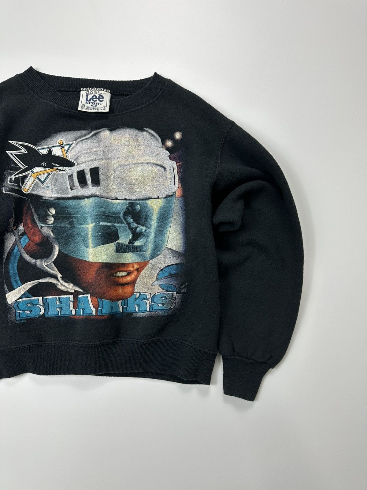 Lee Anaheim Ducks 90's Lee Sweatshirt Sharks Made In USA Size M / US 6-8 / IT 42-44 - 3 Thumbnail