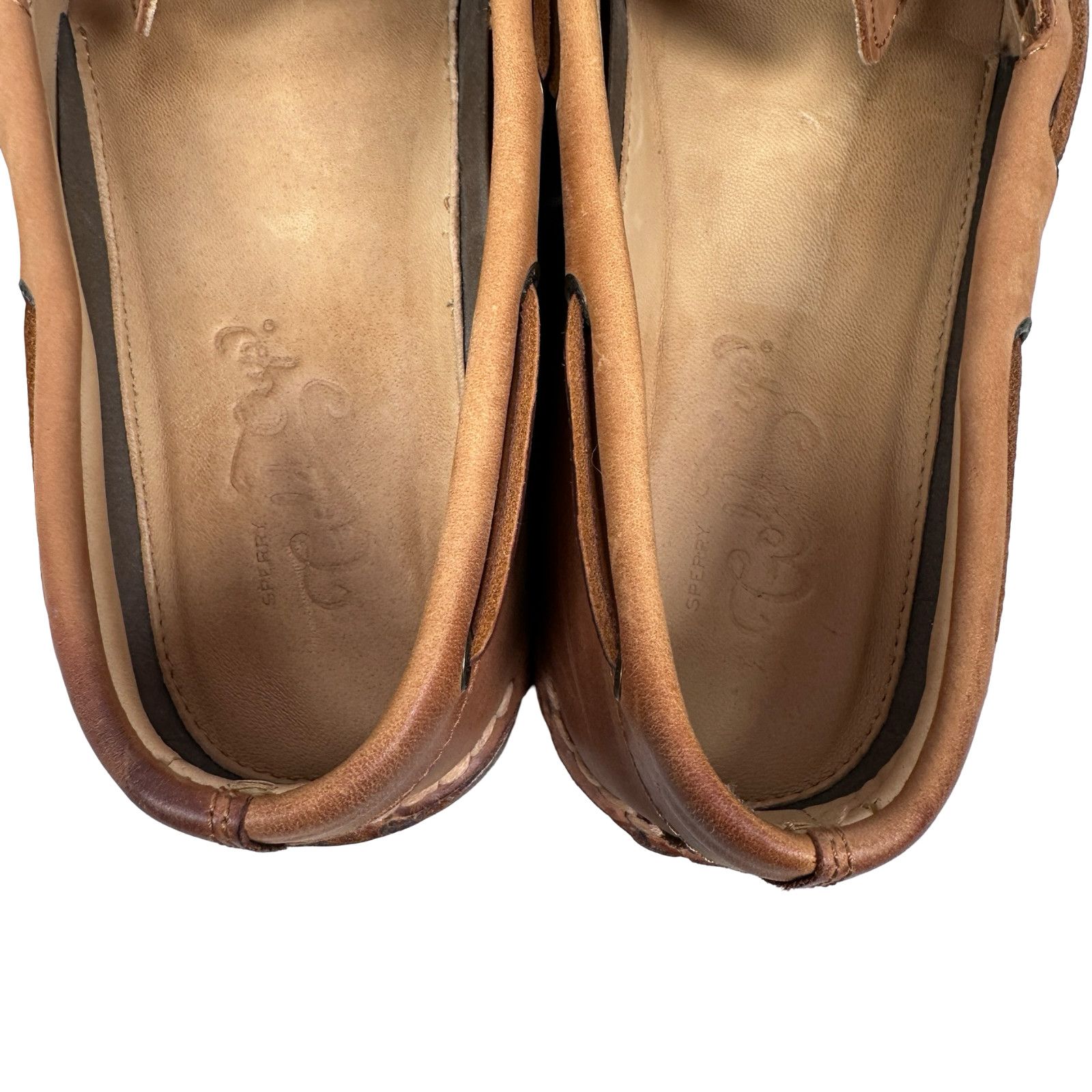 Sperry Sperry Gold Cup Boat Shoe Men’s 14 Wide Tan Leather Lace-Up Size US 14 / EU 47 - 6 Thumbnail