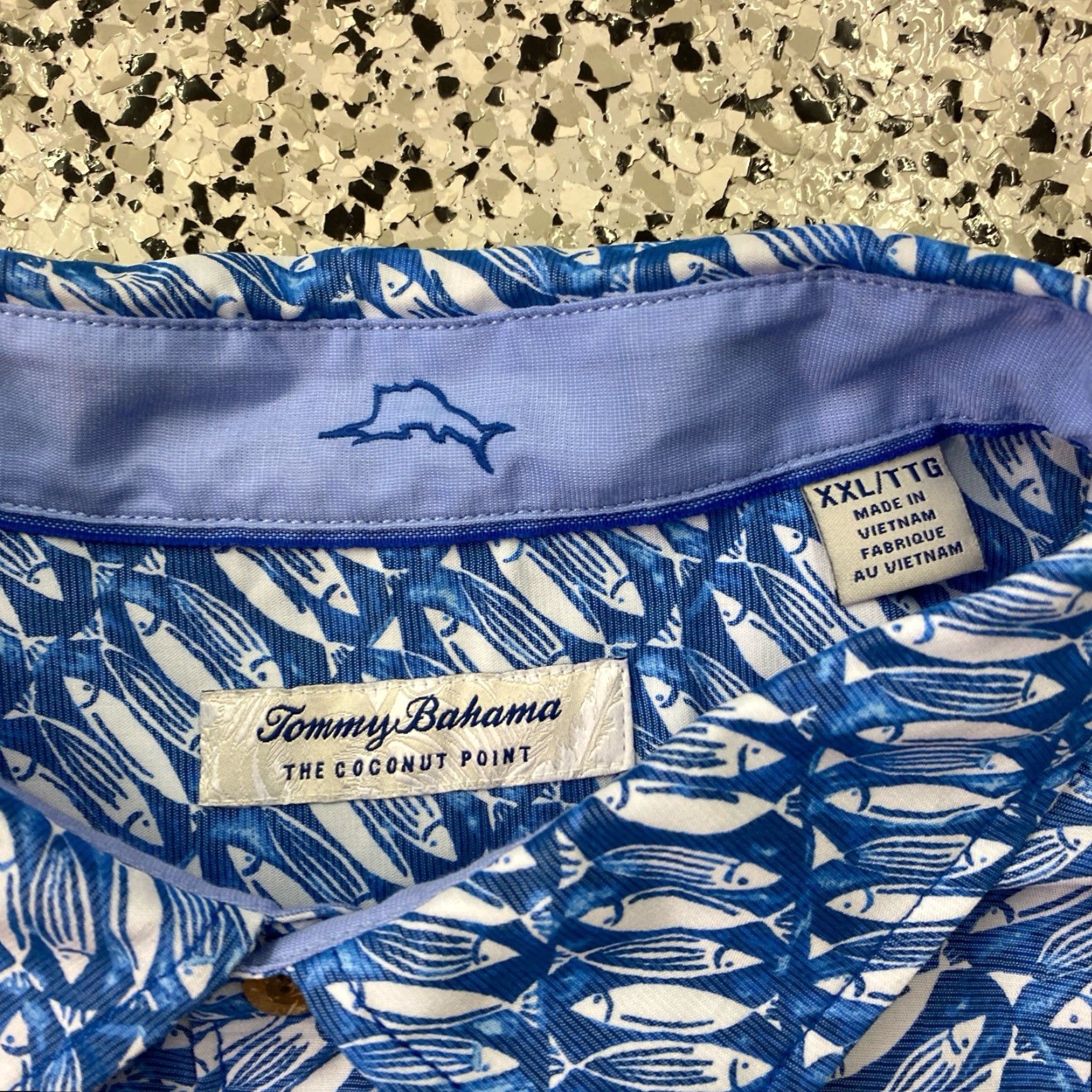 Tommy Bahama Tommy Bahama IslandZone Camp Shirt Mens XXL Floral Multicolor Short Sleeve Button-Up Hawaiian Tropical Colorful Vacation Size US XXL / EU 58 / 5 - 2 Thumbnail