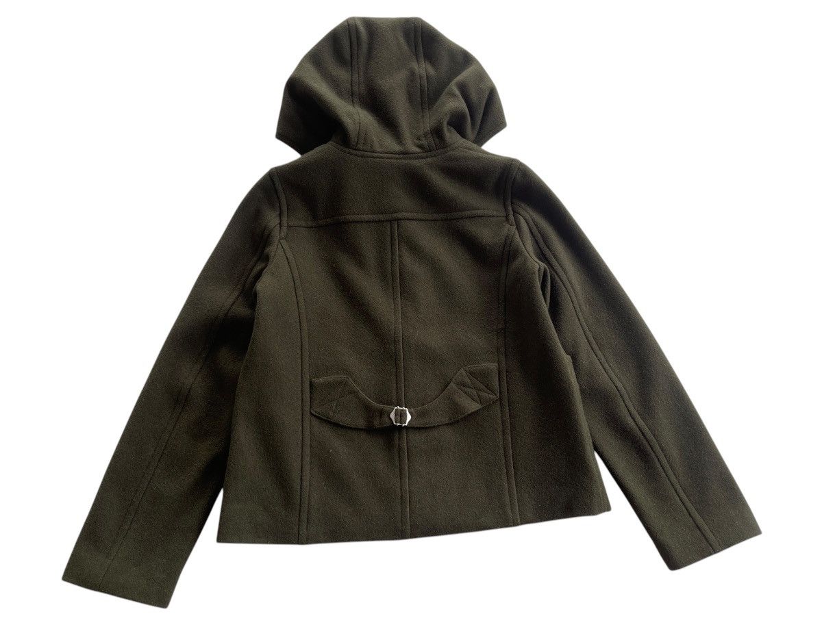 Issey Miyake Wool Bono Hooded Cropped Jacket Size M / US 6-8 / IT 42-44 - 5 Thumbnail