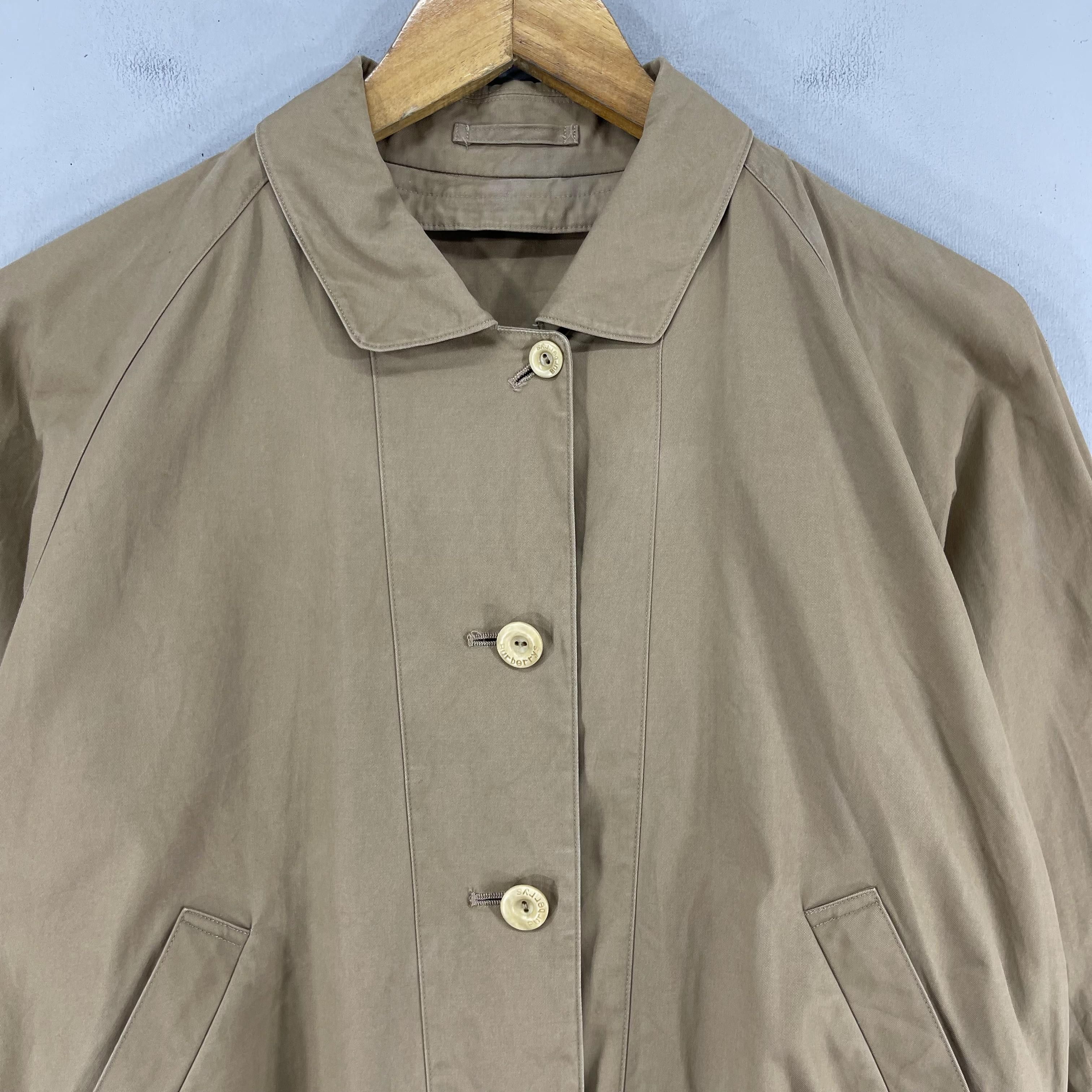 Burberry × Vintage Vintage 90s BURBERRYS England Casual Button Up Jacket Size M / US 6-8 / IT 42-44 - 2 Thumbnail