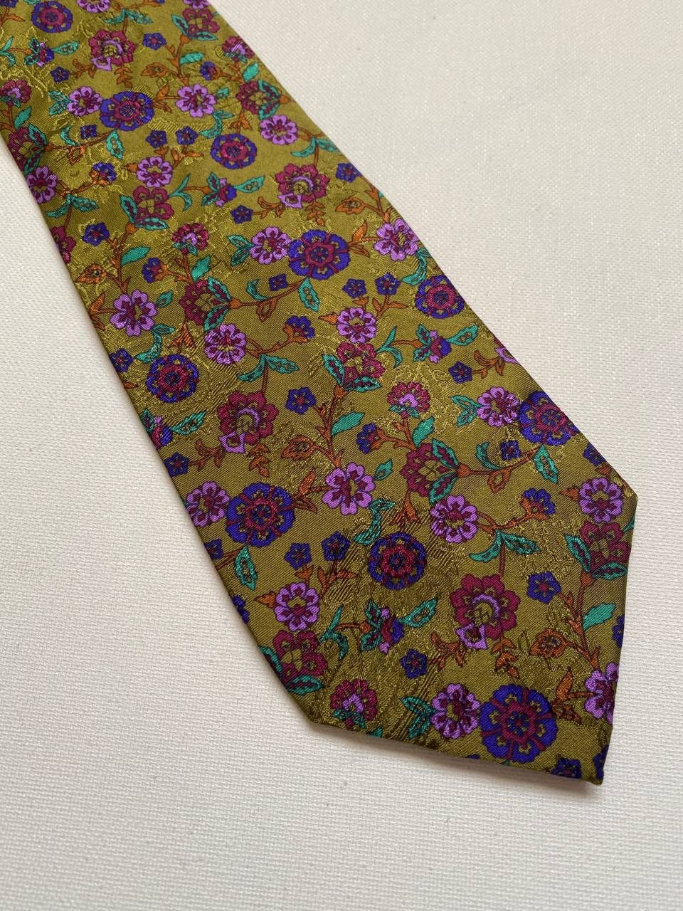 Kenzo Kenzo Cravatte Silk Tie Casual Design Luxury Size ONE SIZE - 6 Thumbnail