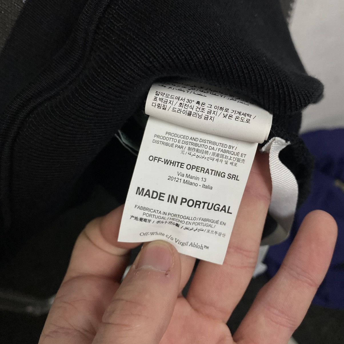Off-White Off-White Sweatshirt print big logo Size US L / EU 52-54 / 3 - 10 Thumbnail