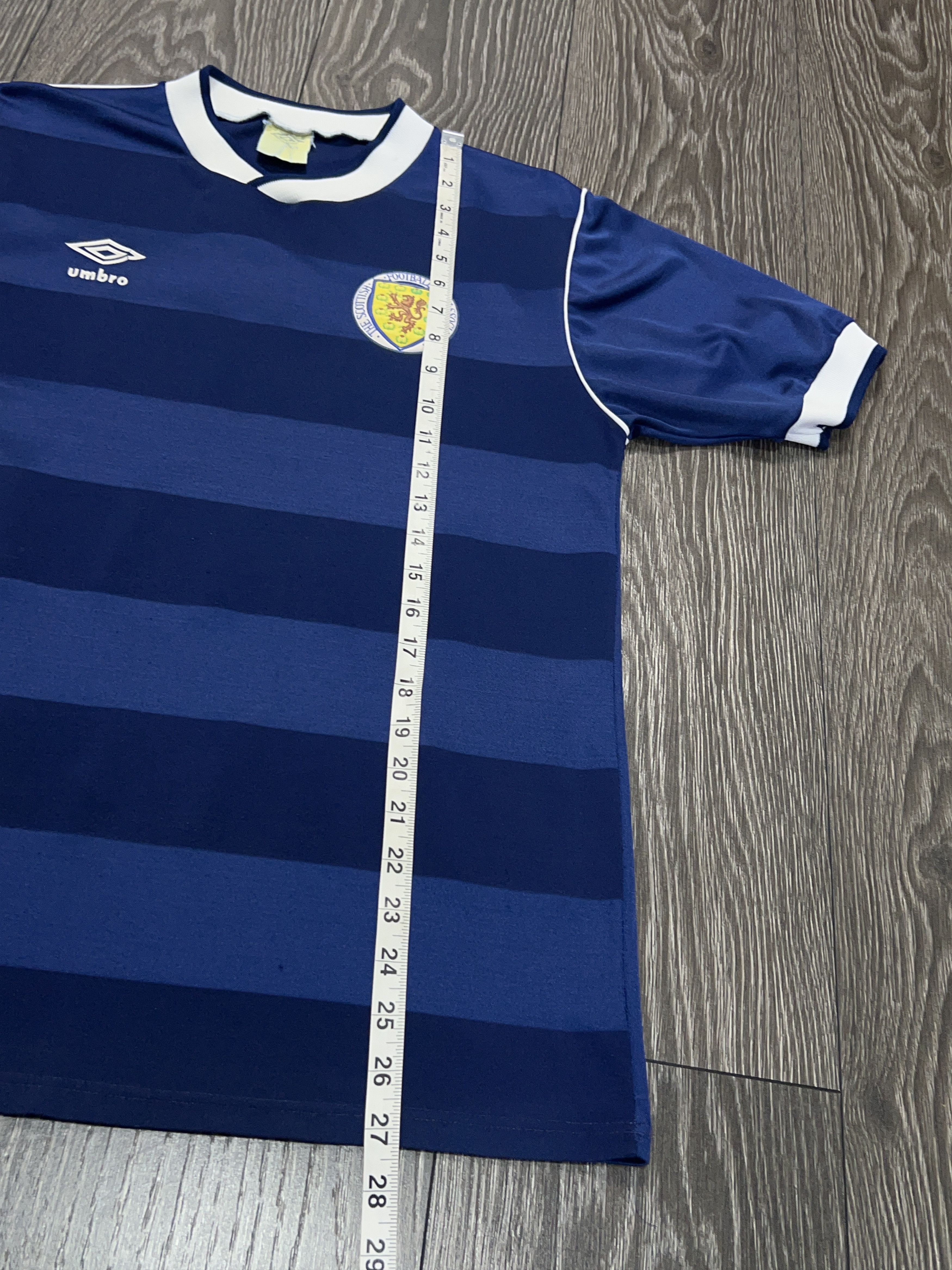 Umbro Retro Scotland Team 1986 1987 Football Soccer Shirt Jersey Size US M / EU 48-50 / 2 - 10 Thumbnail