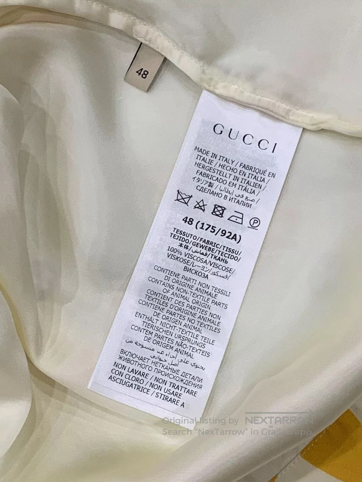 Gucci Gucci Adidas Collaboration Silk Shirt. Size US M / EU 48-50 / 2 - 8 Thumbnail