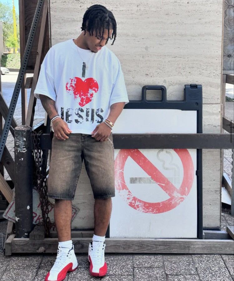 Rap Tees I love Jesus shirt Size US XL / EU 56 / 4 - 2 Thumbnail
