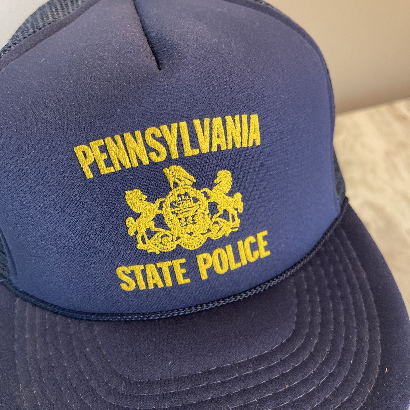 Vintage RARE Vintage 80s PA STATE POLICE Snapback BOX SHIPPED Size ONE SIZE - 2 Thumbnail