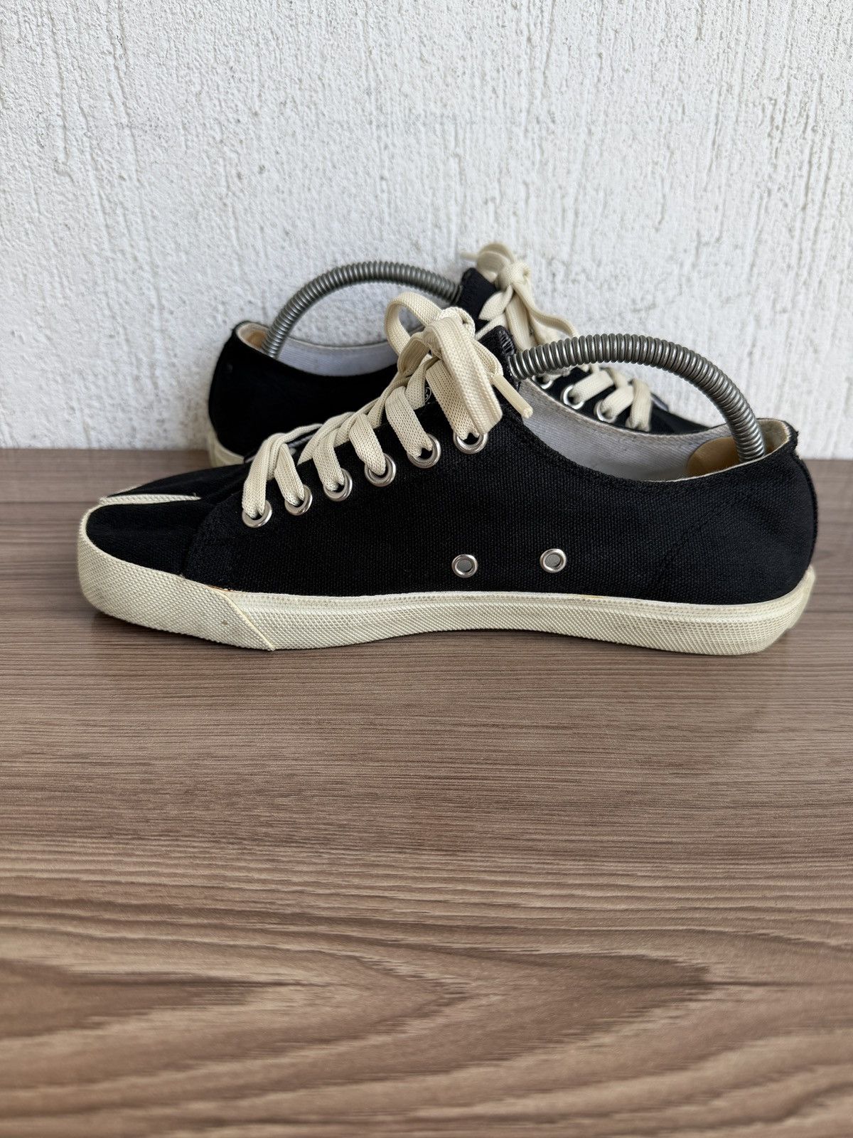 Maison Margiela Tabi canvas sneakers Size US 8.5 / IT 38.5 - 8 Thumbnail