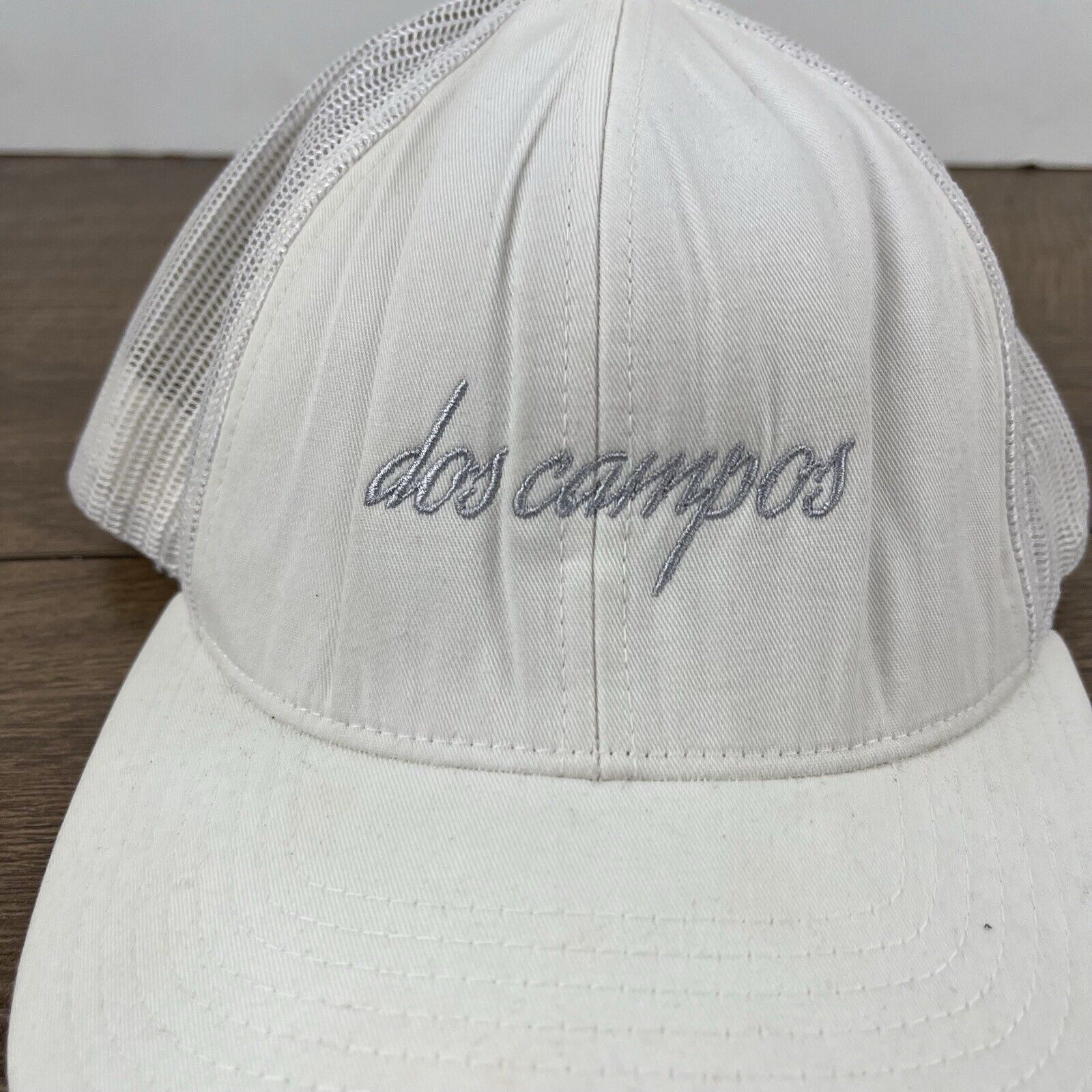 Other Dos Campos Hat Dos Campos Snapback Hat White Hat Adjustable Size ONE SIZE - 9 Thumbnail