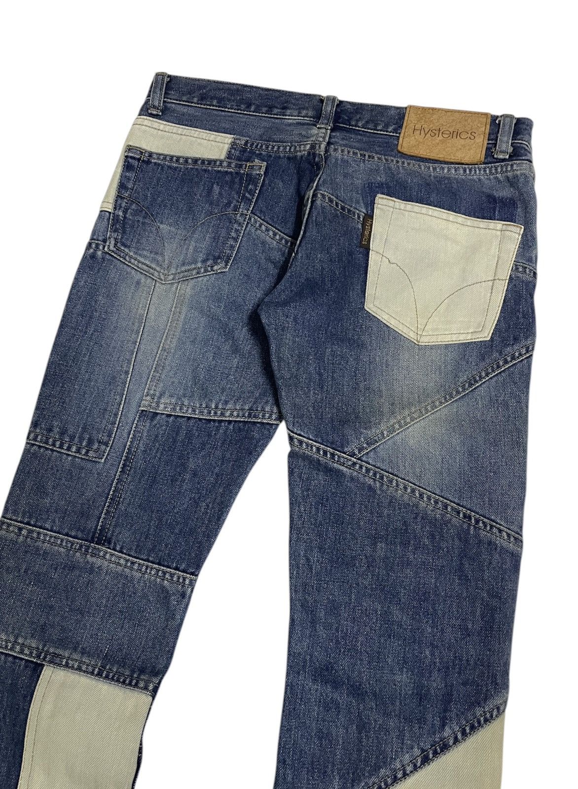 Hysteric Glamour Hysteric Glamour Patchwork Hagi Jeans Size US 29 - 5 Thumbnail
