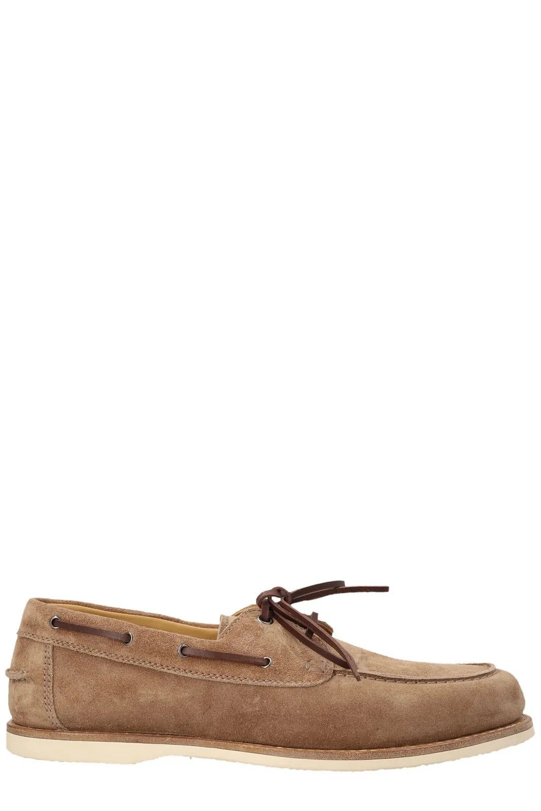 image of Brunello Cucinelli O1W1Db10524 Shoes In Brown, Men's (Size 9)
