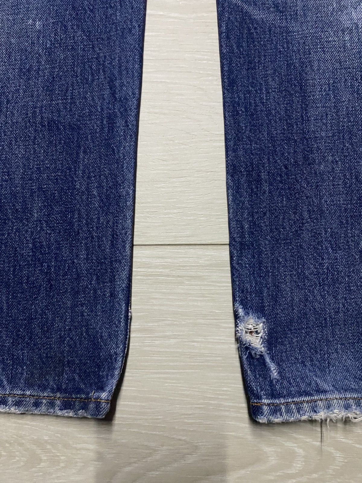 Japanese Brand Japanese Brand RnaSlang Bleach Splatter Slim Fit Jeans Size US 33 - 13 Thumbnail