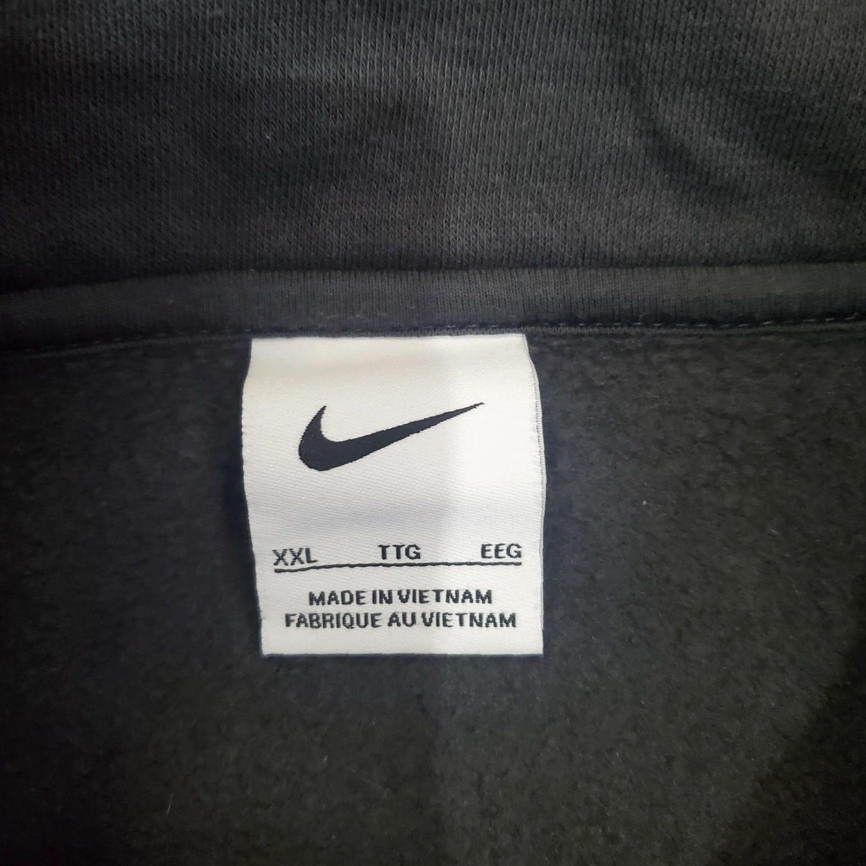 Nike Nike Club Fleece Quarter Zip Sweatshirt Mens 2XL Dark Gray Pullover DX6718-060 Size US XXL / EU 58 / 5 - 6 Thumbnail