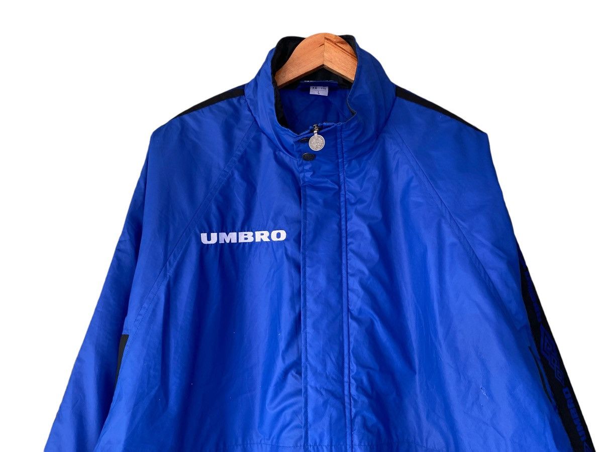 Umbro Vtg 90s UMBRO Nylon Jacket Zipper Size US L / EU 52-54 / 3 - 5 Thumbnail