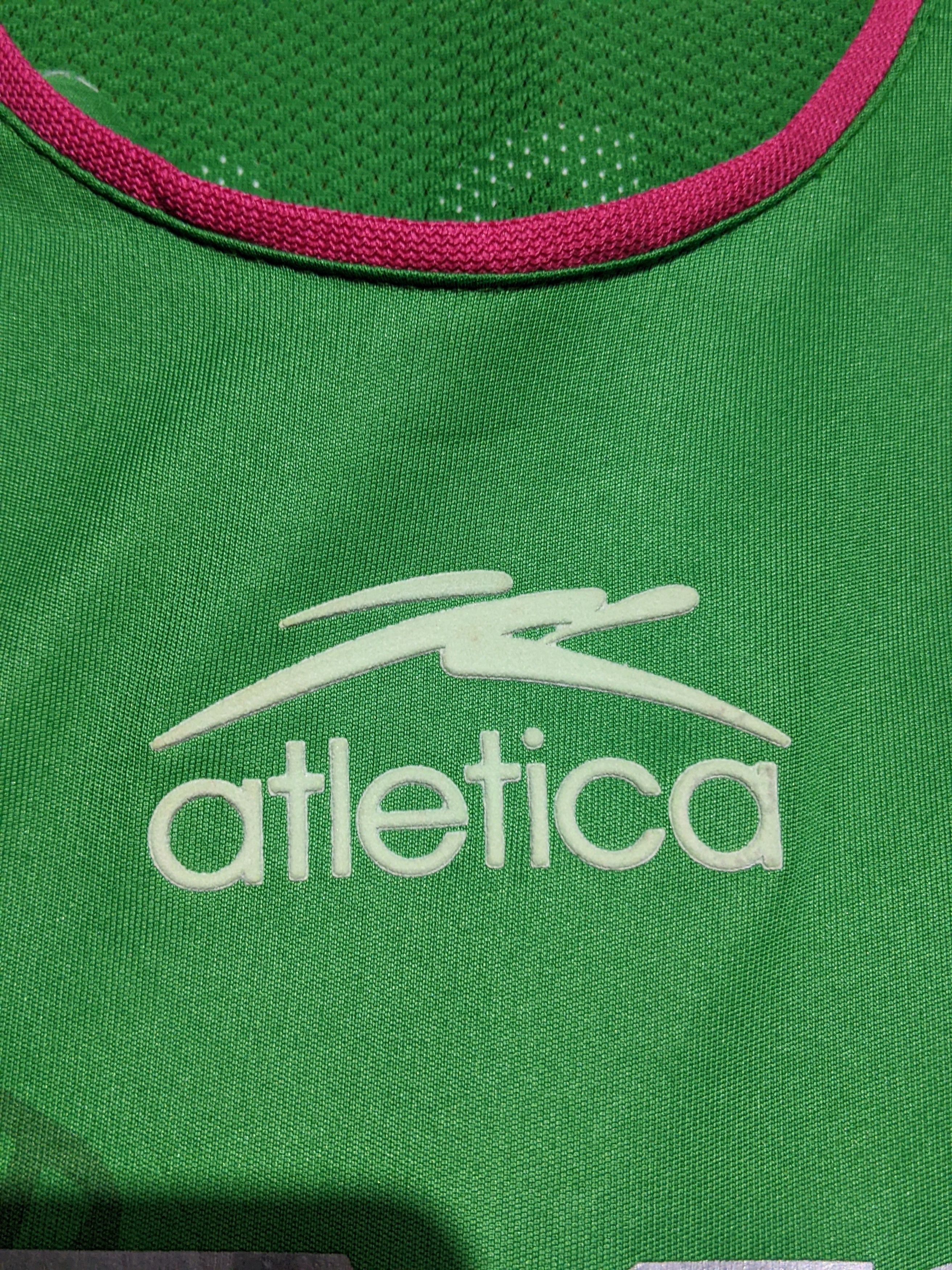 Atletica Mexico 2001 Olympic home Omar Bravo Jersey football shirt Size US L / EU 52-54 / 3 - 7 Thumbnail