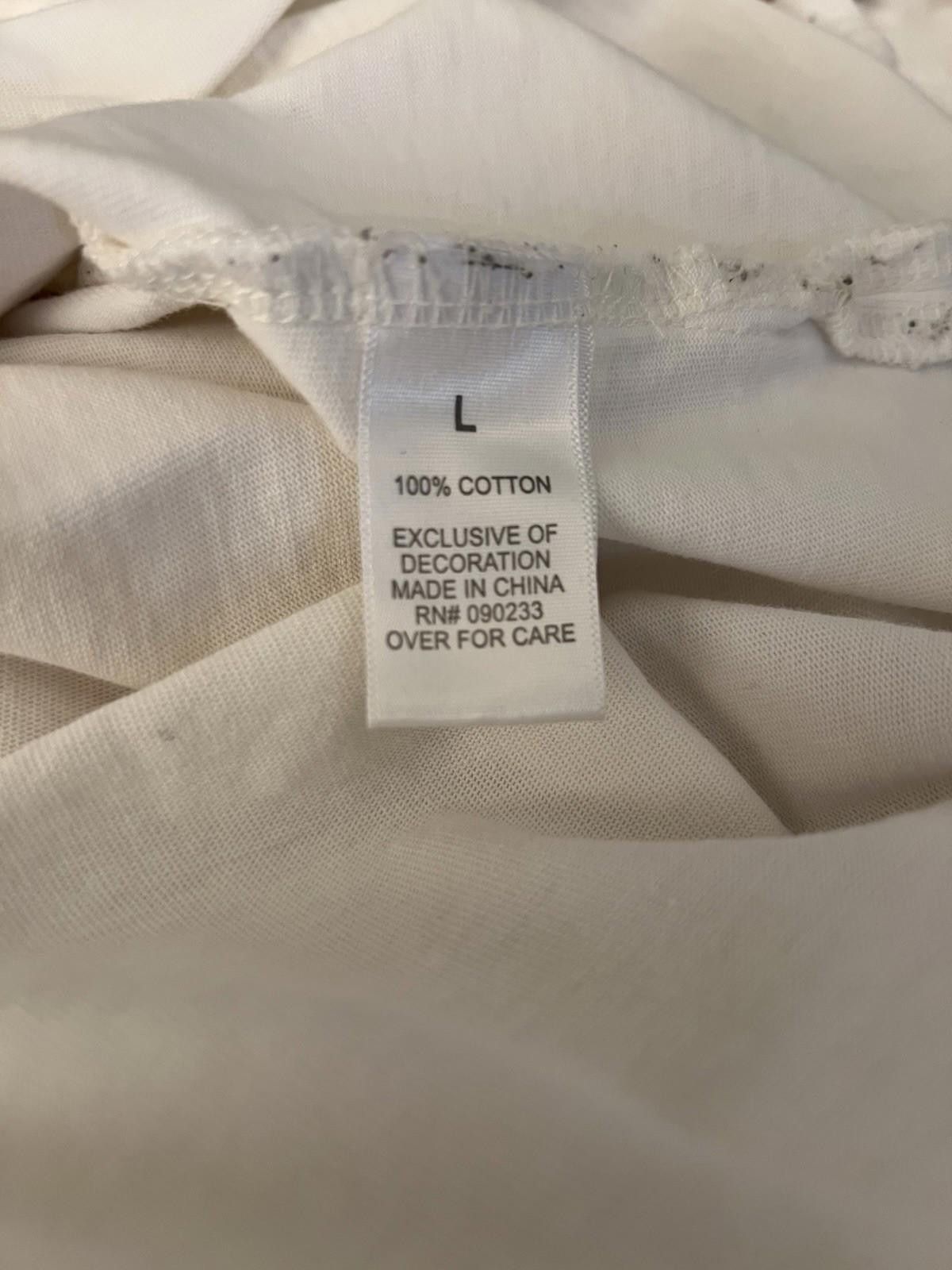 Fear of God Pre-Owned FOG fear Of God Collection One White T-Shirt L Size US L / EU 52-54 / 3 - 8 Thumbnail