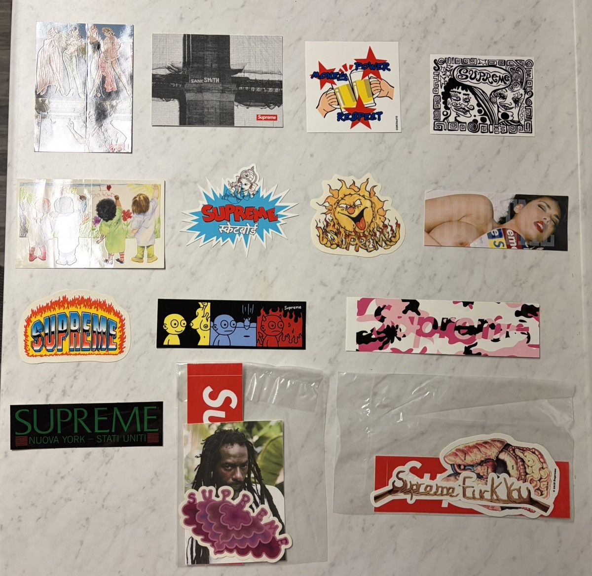 Supreme Supreme Stickers *Updated Size ONE SIZE - 1 Thumbnail