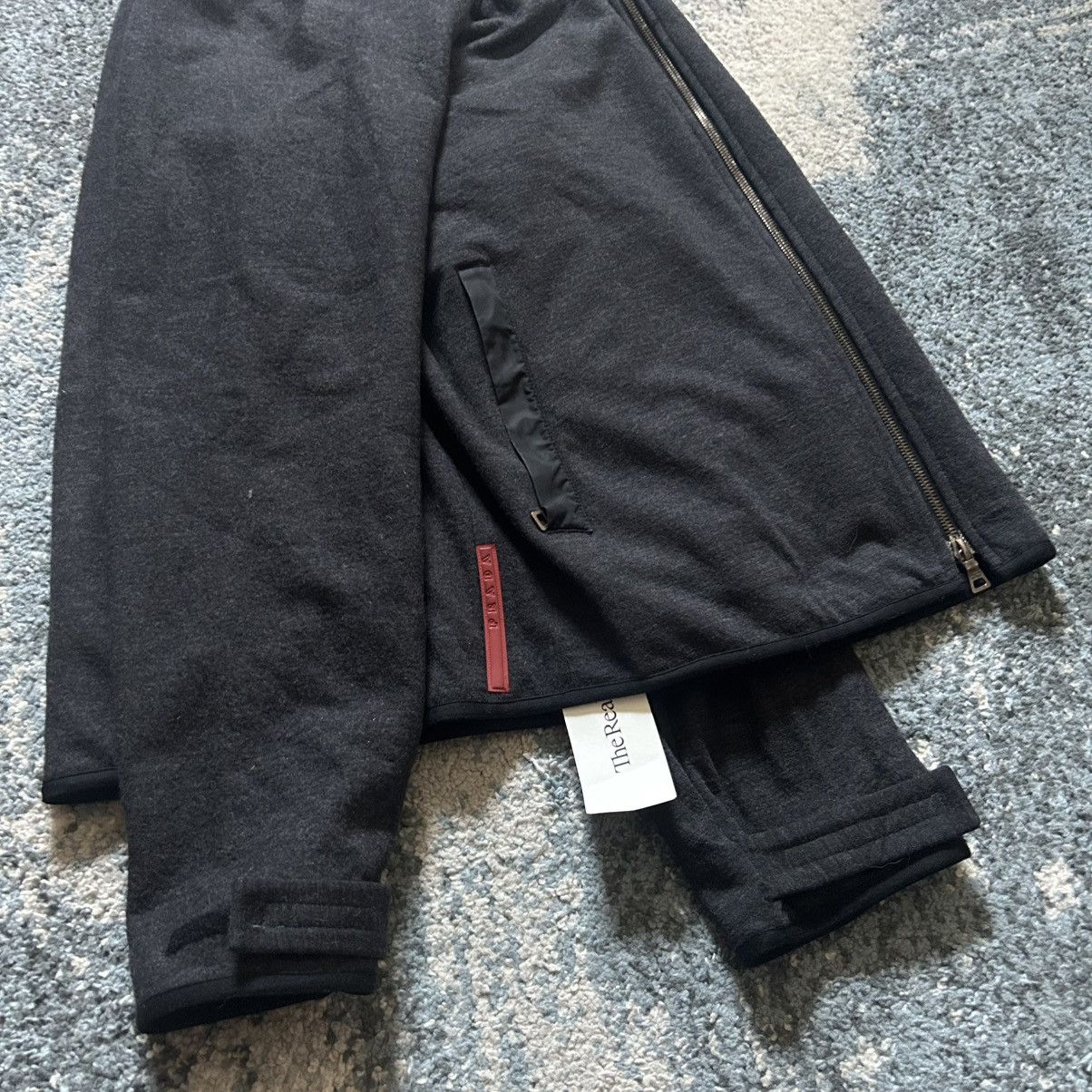 Prada Y2K MiUCCiA PRADA SPORT LiNEA ROSSA RiRi FULL ZiP ANTHRACiTE Size US L / EU 52-54 / 3 - 6 Thumbnail