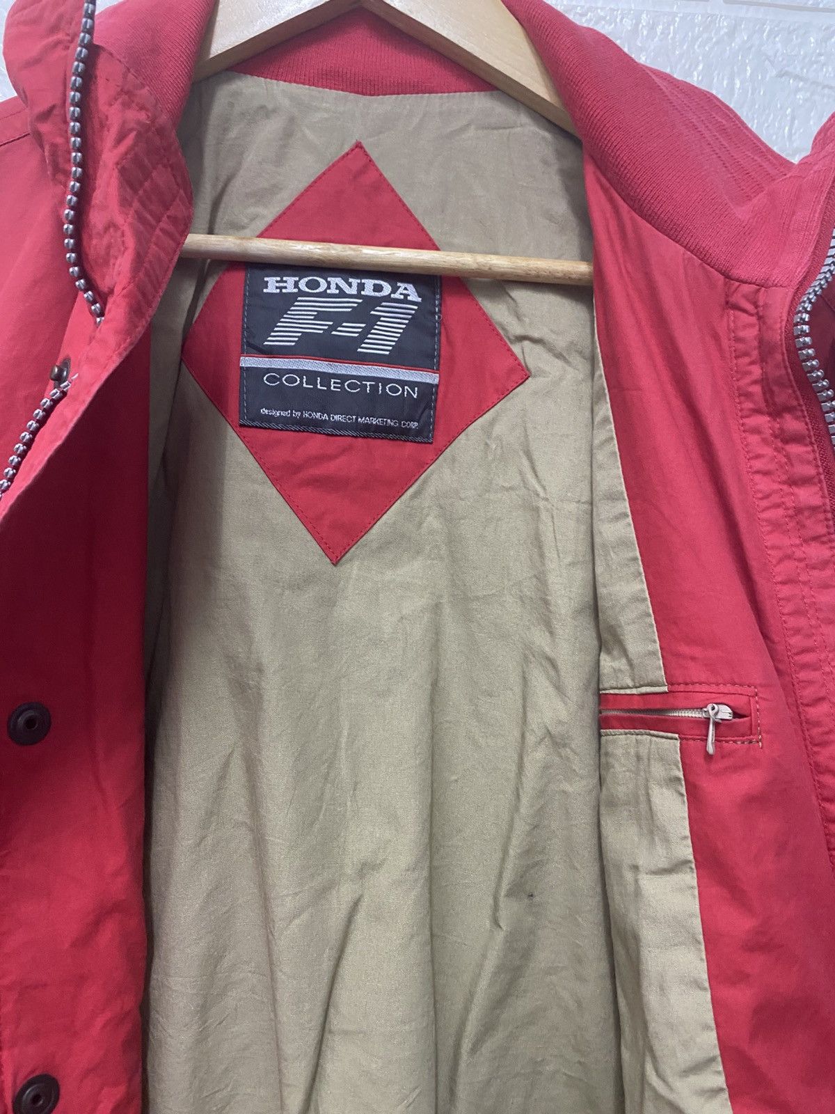 Honda VINTAGE HONDA F1 RACING TEAM JAPAN JACKET Size US L / EU 52-54 / 3 - 5 Thumbnail