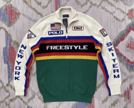 Polo Ralph Lauren Polo Ralph Lauren Ski Team Motocross Knit Jacket K18 Size US S / EU 44-46 / 1 - 3 Thumbnail