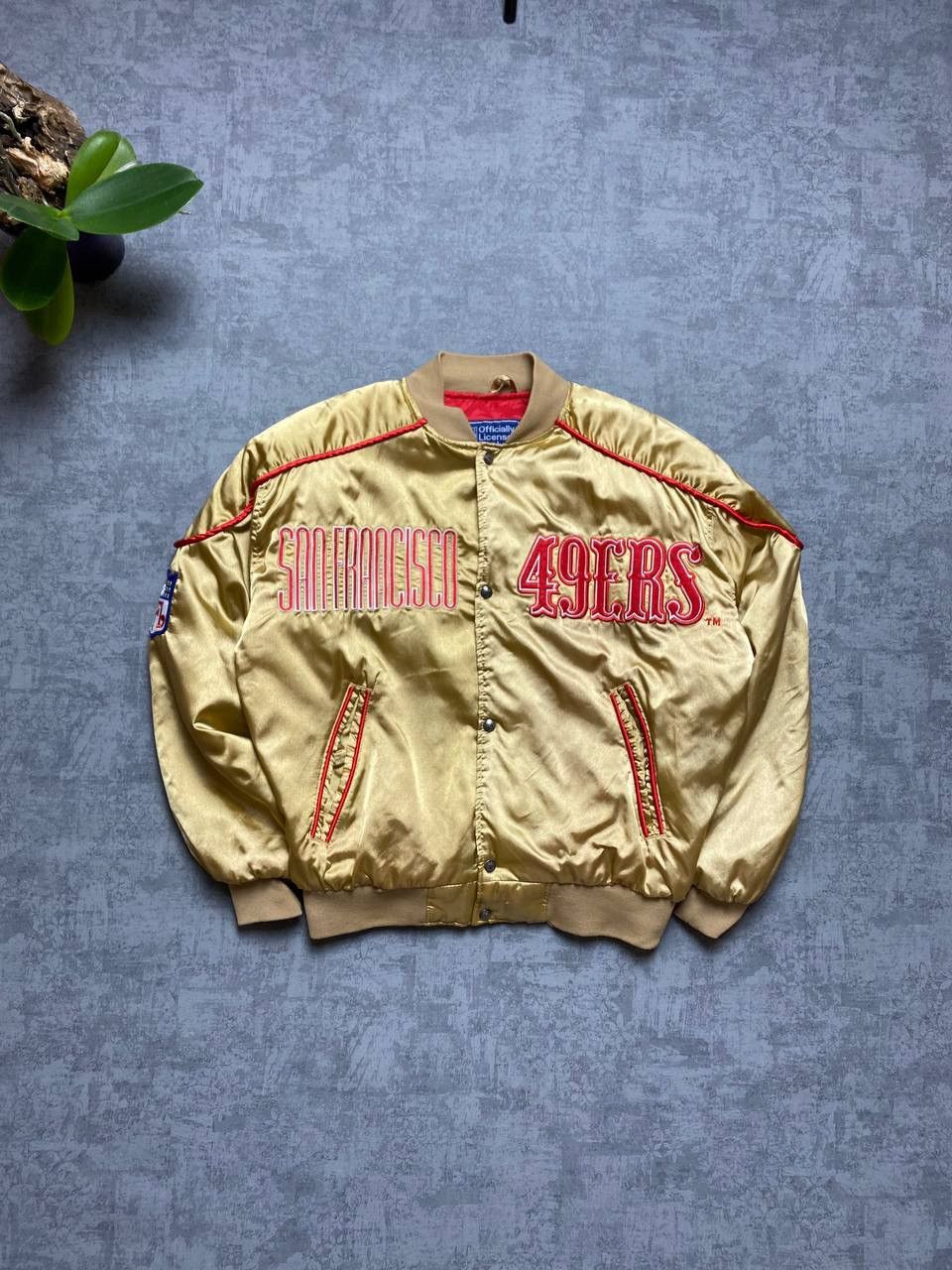 VINTAGE SAN FRANCISCO 49ERS JACKET NFL CAMPRI TEAM LINE
