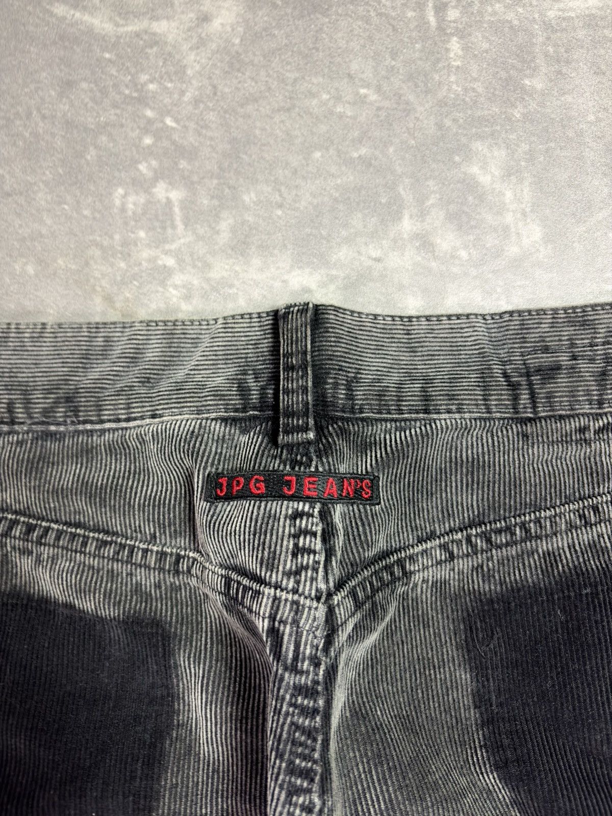 Jean Paul Gaultier Jean Paul Gaultier Corduroy Colorblock Sprayed Pants 36 Size US 36 / EU 52 - 16 Thumbnail