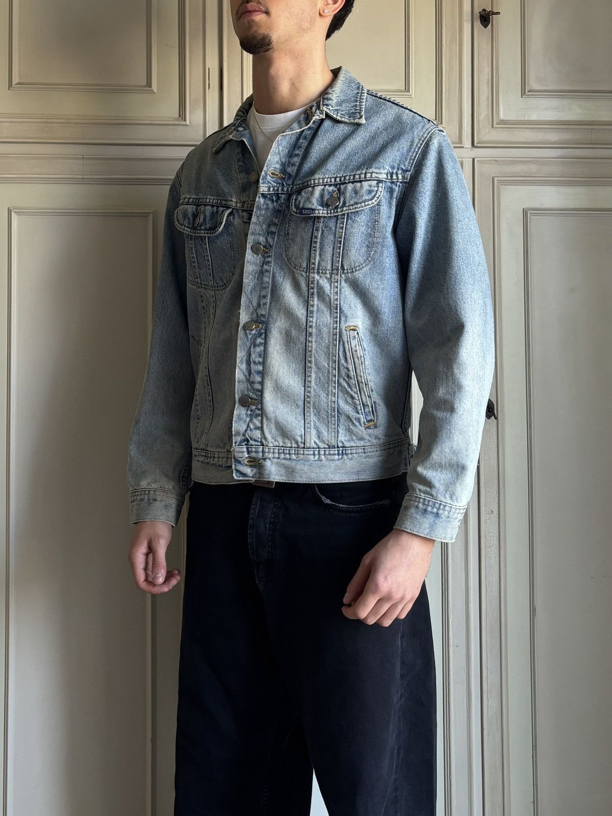 Lee × Vintage Vintage 1980s/1990s Lee Trucker Jacket MADE IN USA Size US M / EU 48-50 / 2 - 13 Thumbnail