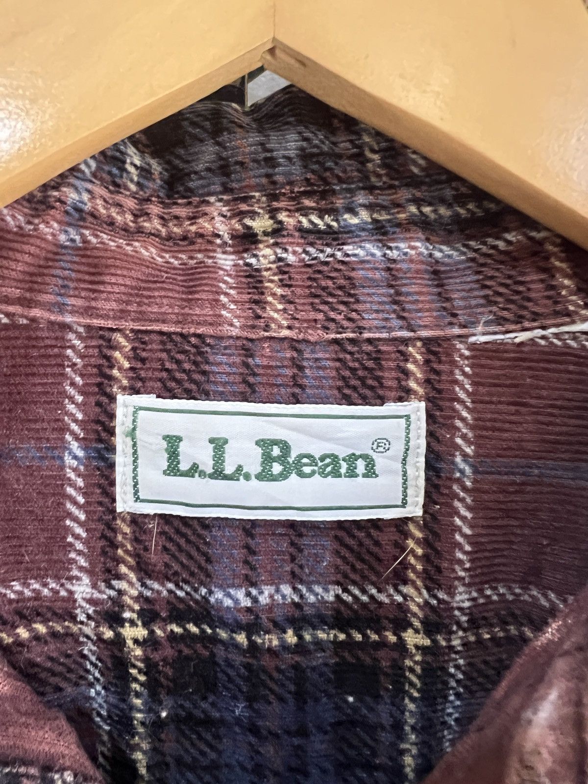 L.L. Bean 🔥Vintage LL Bean Corduroy Flannel Size US S / EU 44-46 / 1 - 11 Thumbnail