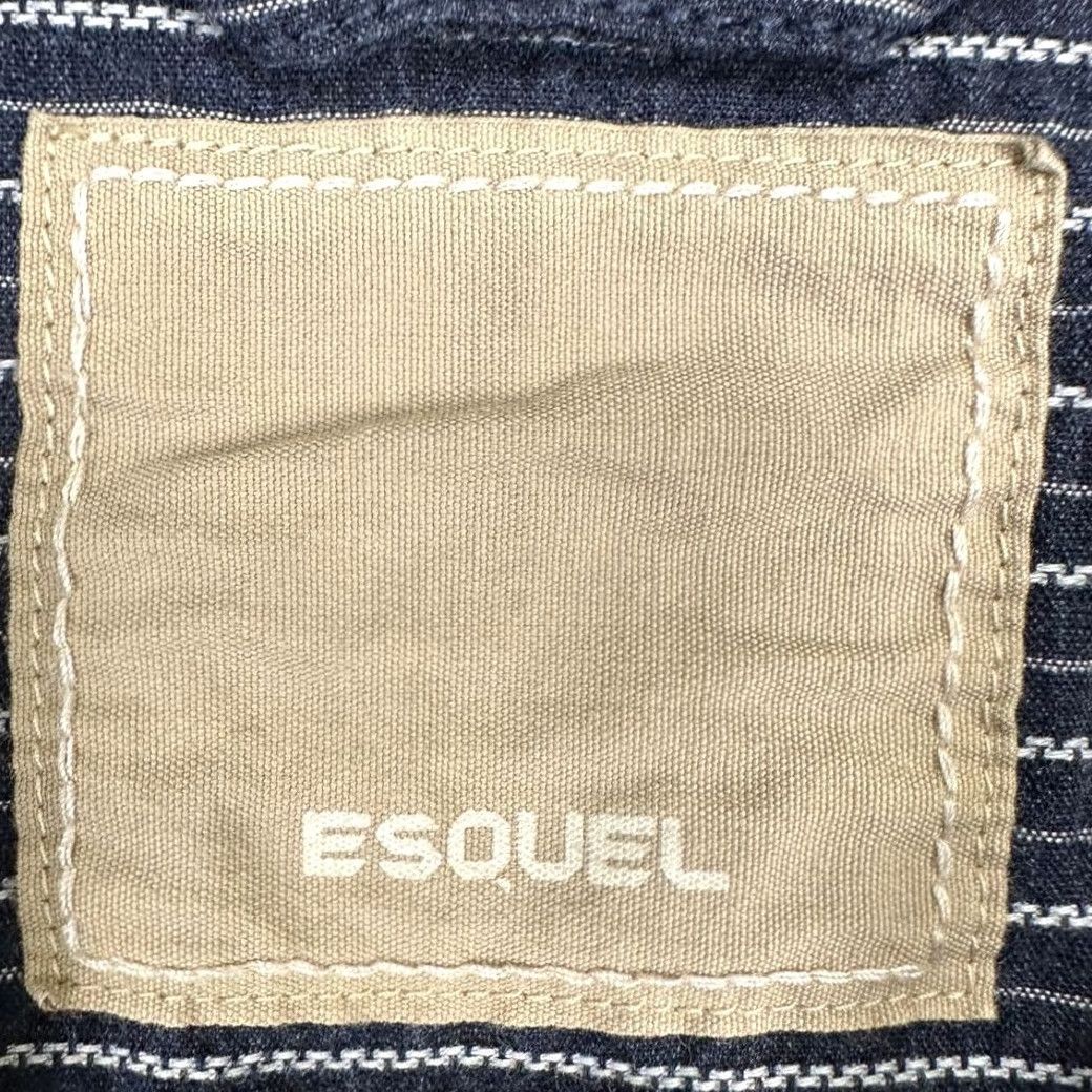 Vintage VINTAGE Esquel Button Down Shirt Mens Medium Blue Stripe Cotton Long Sleeve Casual NEW Size US M / EU 48-50 / 2 - 4 Thumbnail