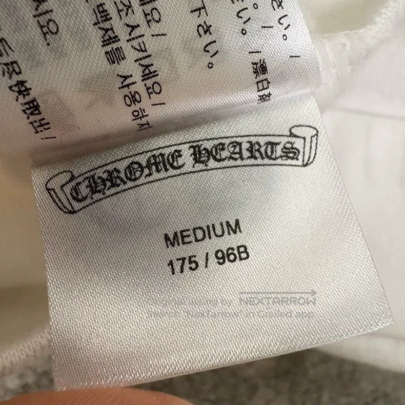 Chrome Hearts CHROME HEARTS Size L White horseshoe arm zipper hoodie swea Size US L / EU 52-54 / 3 - 3 Thumbnail
