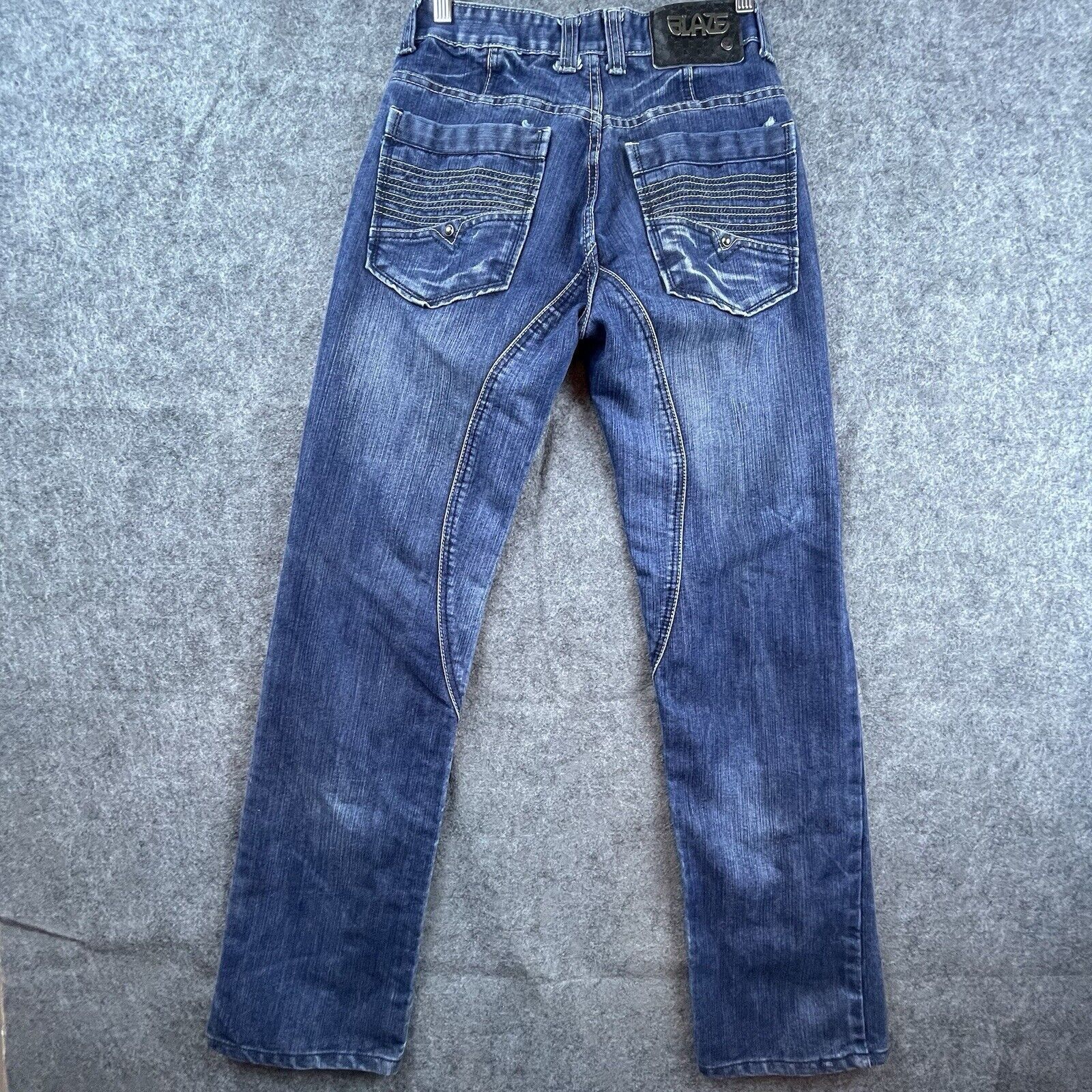Blaze Blaze Jeans 30 Never Legal Riding Cowboy Straight Western Size US 30 / EU 46 - 2 Thumbnail