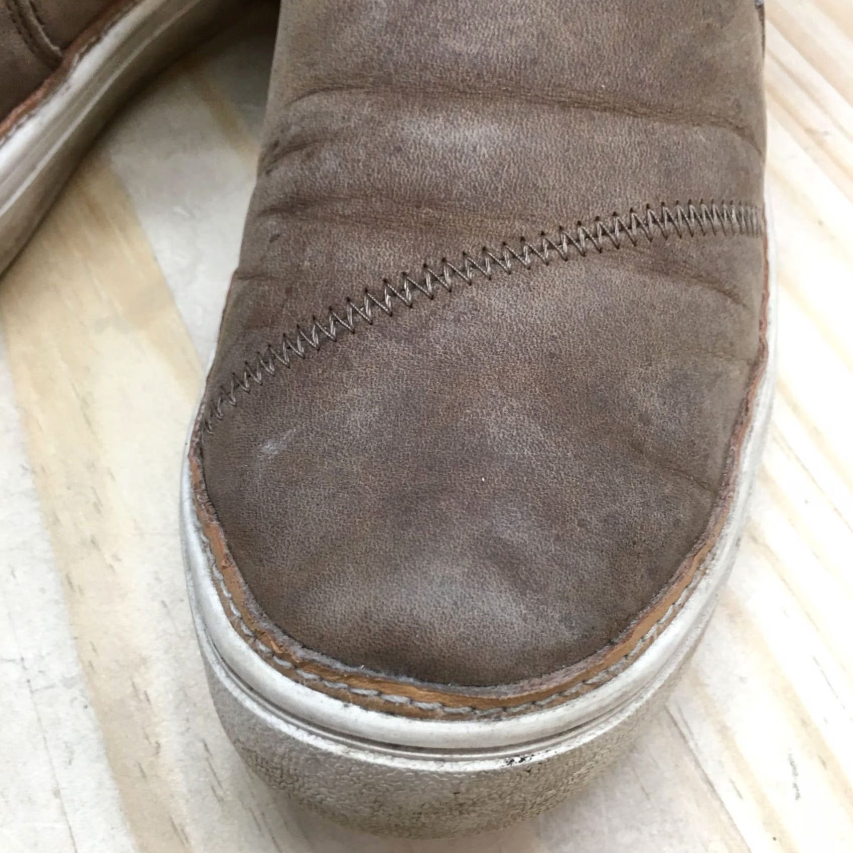Toms TOMS Paxton Casual Mid Top Sneakers Brown Leather Slip On Womens Shoes - 9, Flat, Rubber Outsole, Breathable, Comfortable, Walking Casual Shoes Size M / US 6-8 / IT 42-44 - 6 Thumbnail