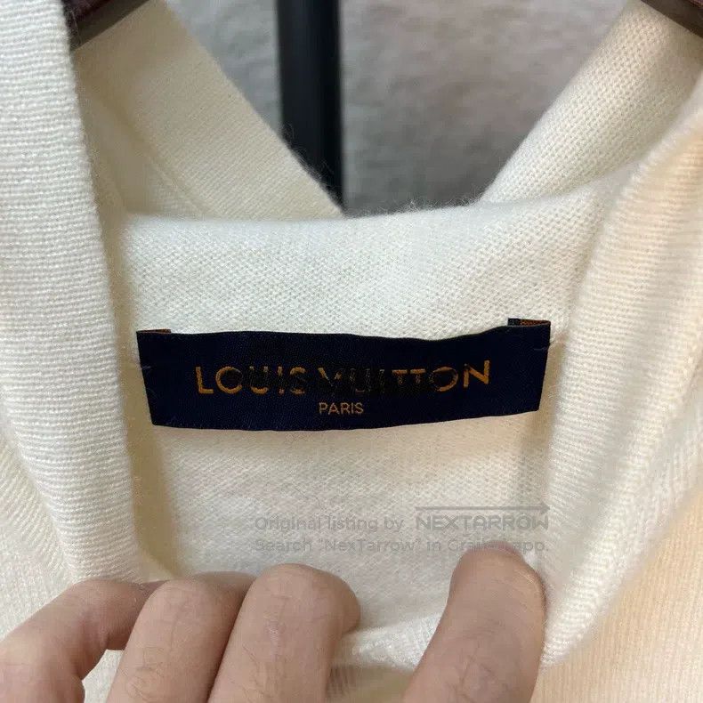 Louis Vuitton Louis Vuitton Solid color pullover sweatshirt Size US XL / EU 56 / 4 - 3 Thumbnail
