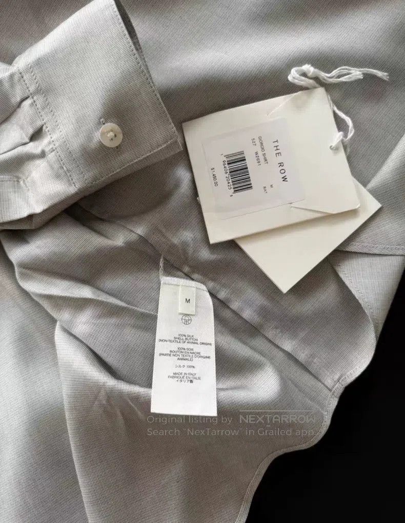 The Row The Row Silk Shirt Size M / US 6-8 / IT 42-44 - 3 Thumbnail